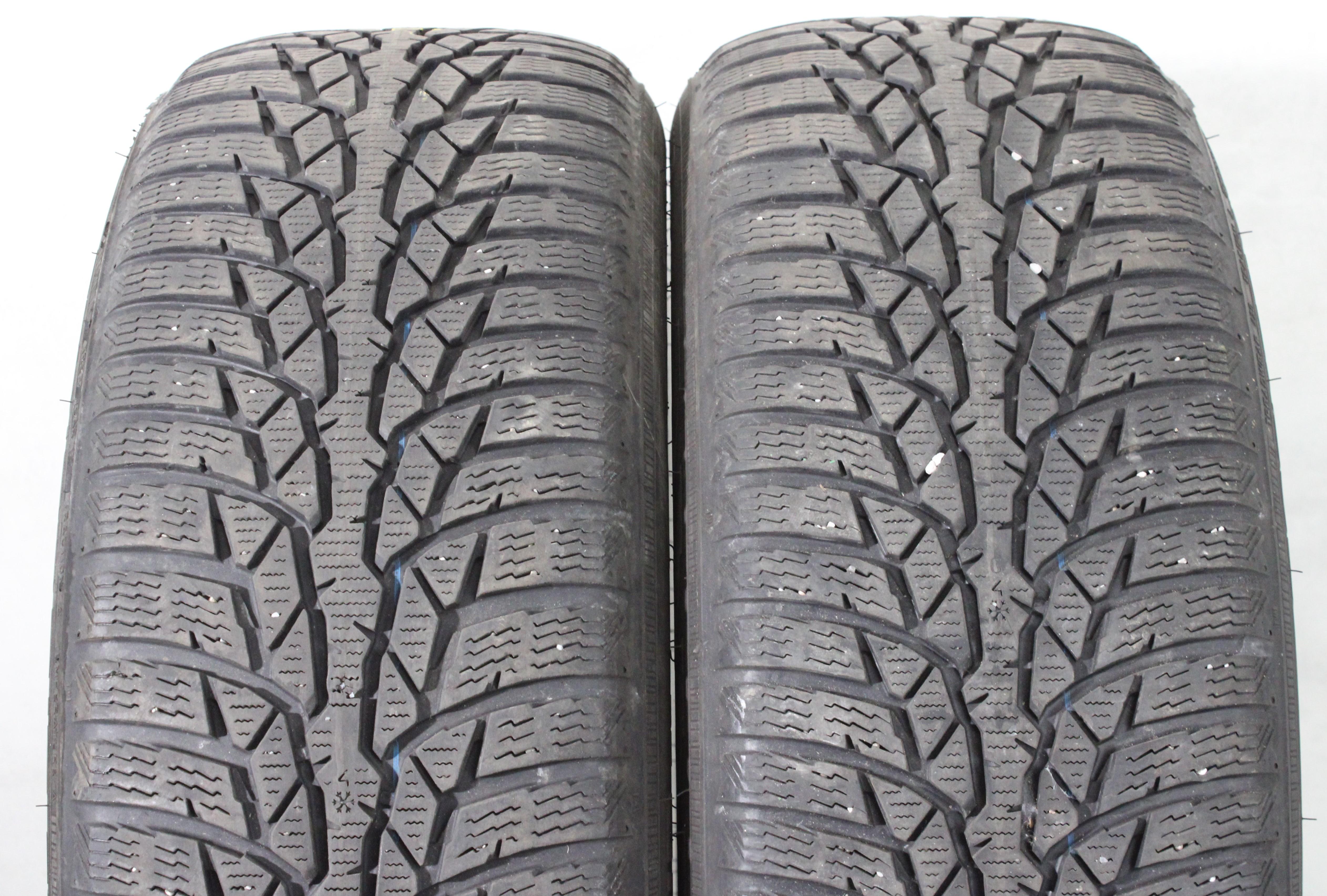 2 x 205/55R16 91H Winterreifen Nokian WR D4 5,5-6mm 2020