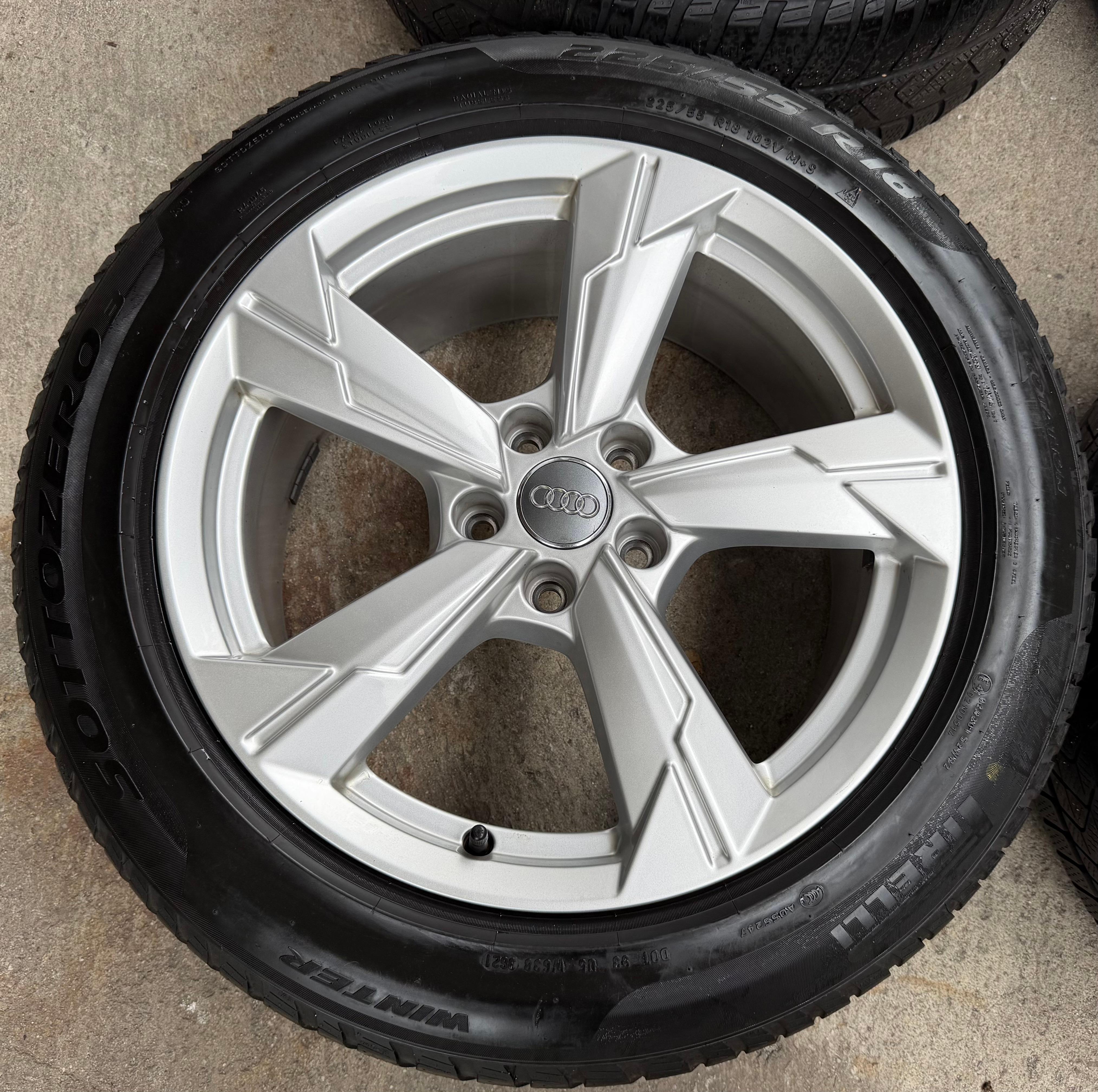 4 ORIGINELE 18" LICHTMETALEN VELGEN AUDI A6 4K F2 C8 4K0601025D 8x18 ET39 GRATIS THUISBEZORGD