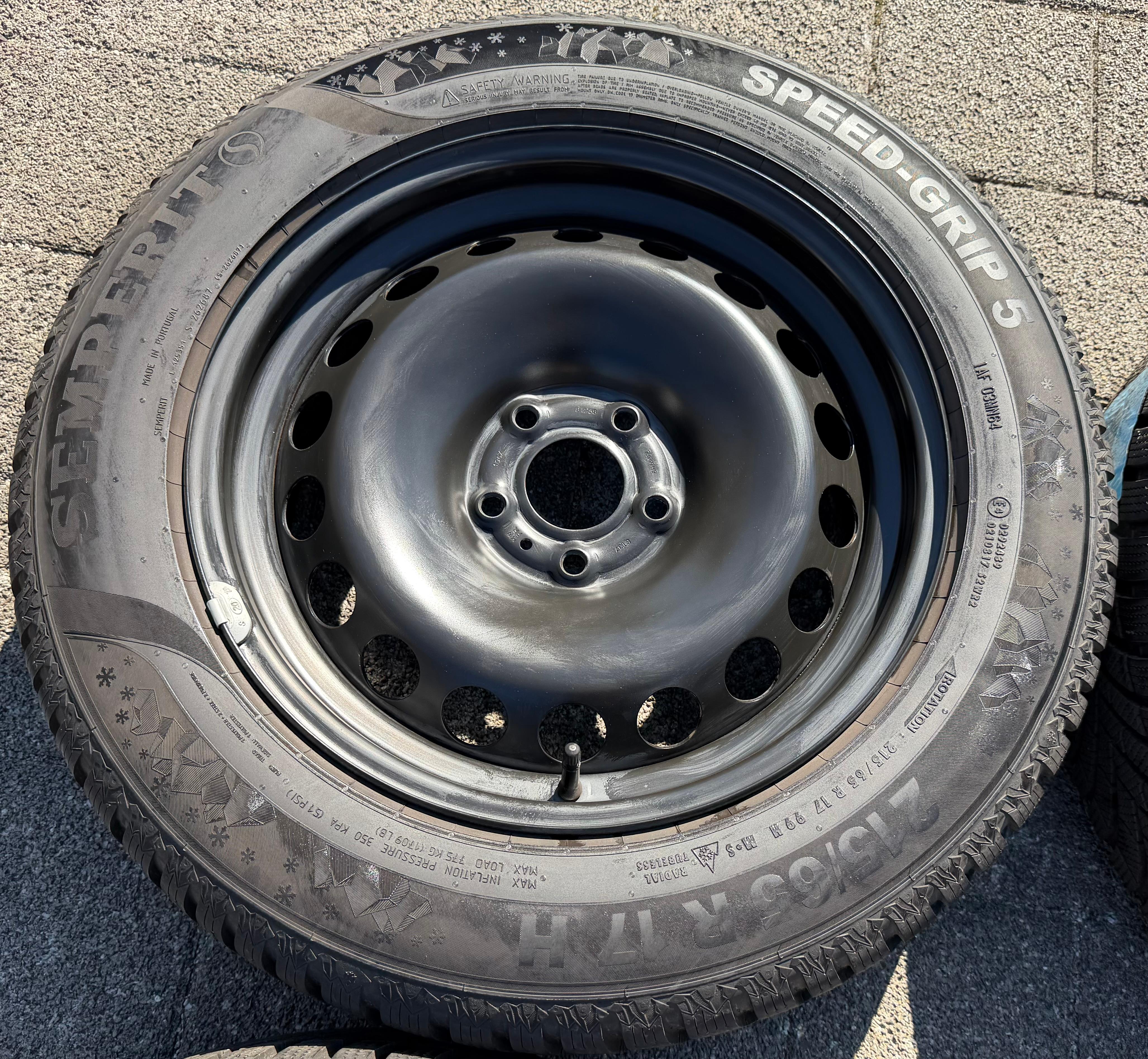4 Winterräder Nissan Qashqai III J12 Renault Austral 215/65R17 99H RDKS Semperit