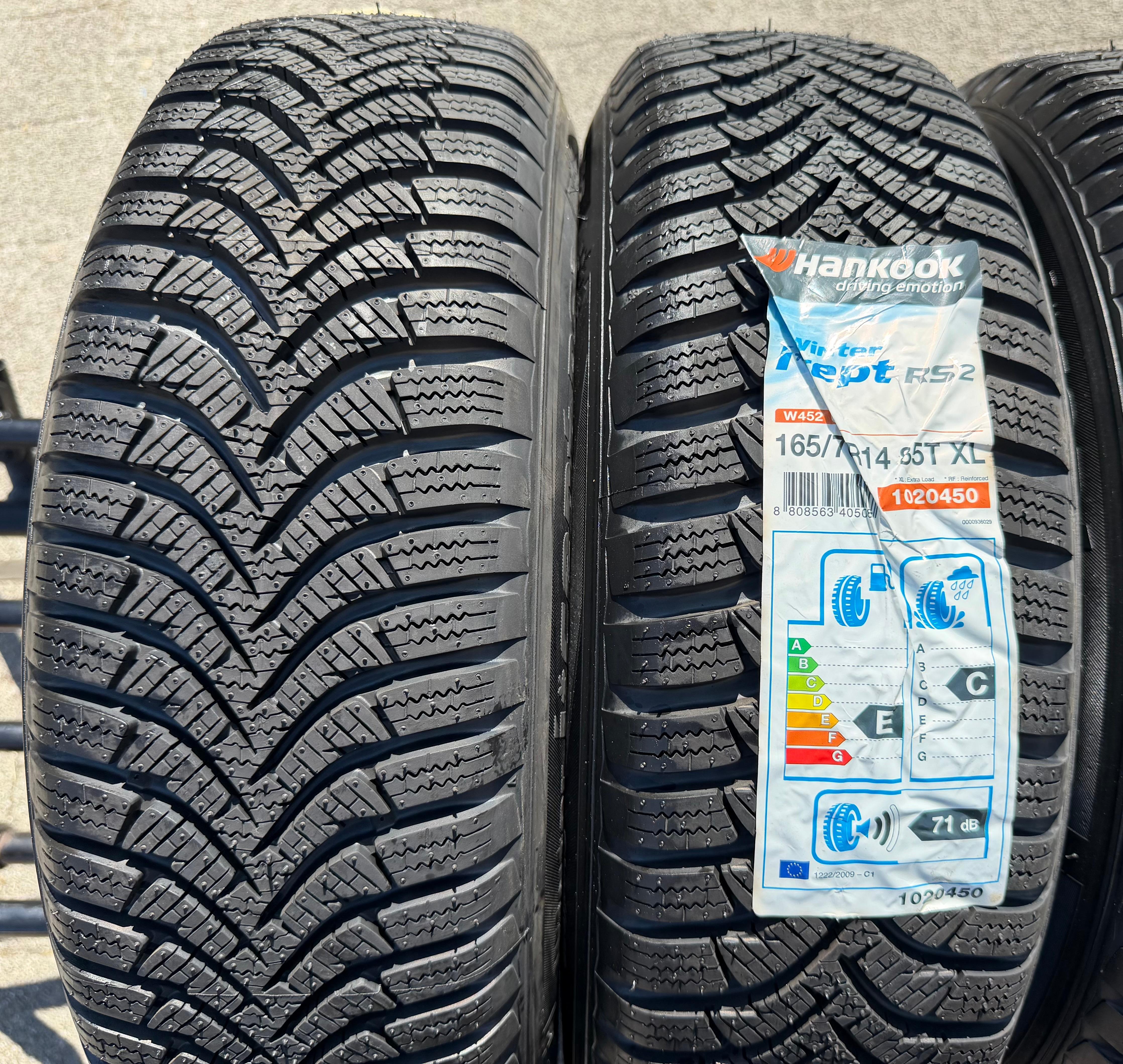 4 Original 14" Winterräder Ford KA KA+ 165/70R14 85T Hankook RKDS