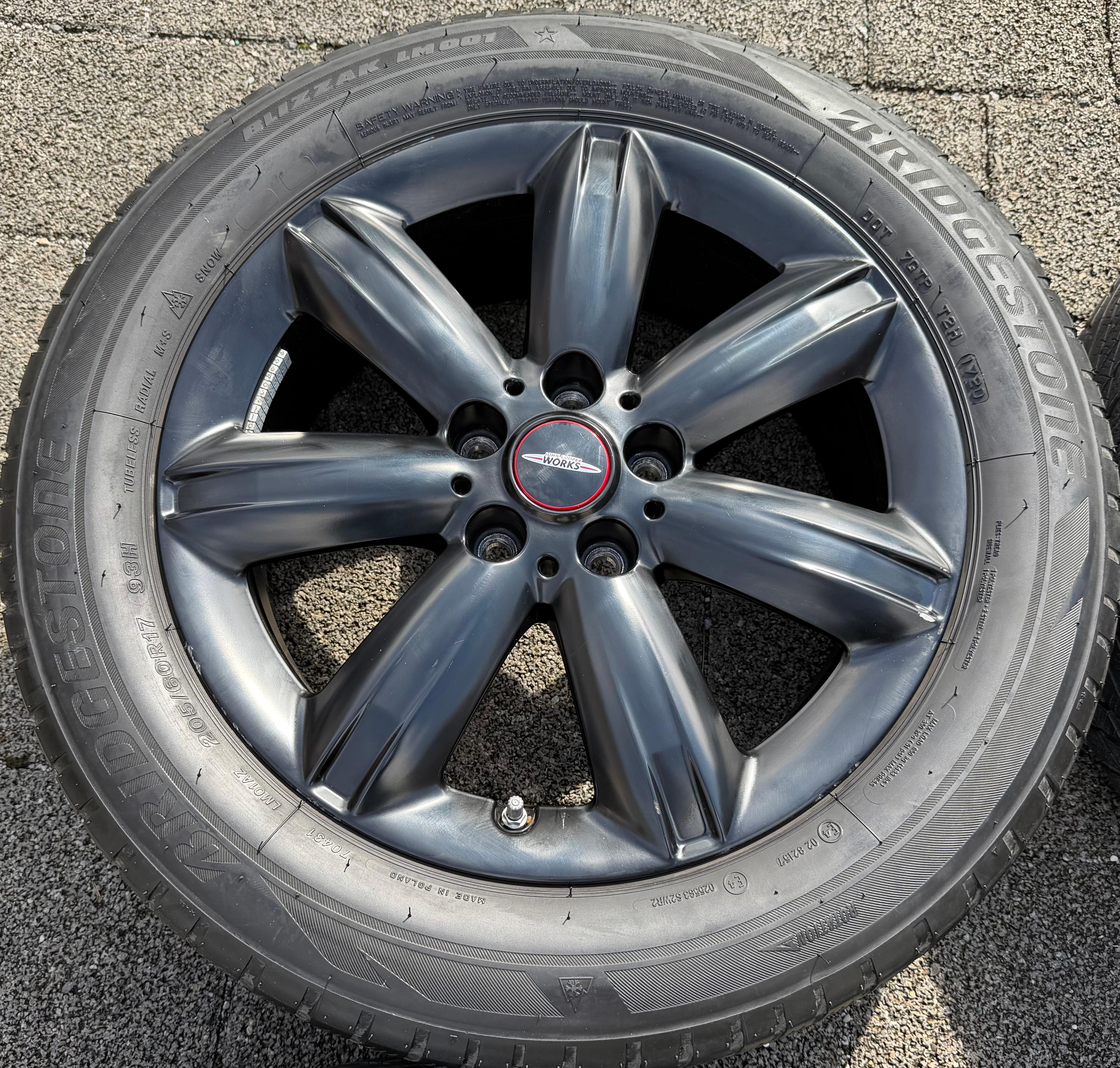 4 Original 17" Alu Winterräder Mini Countryman F60 JCW Star Spoke 539 RDKS