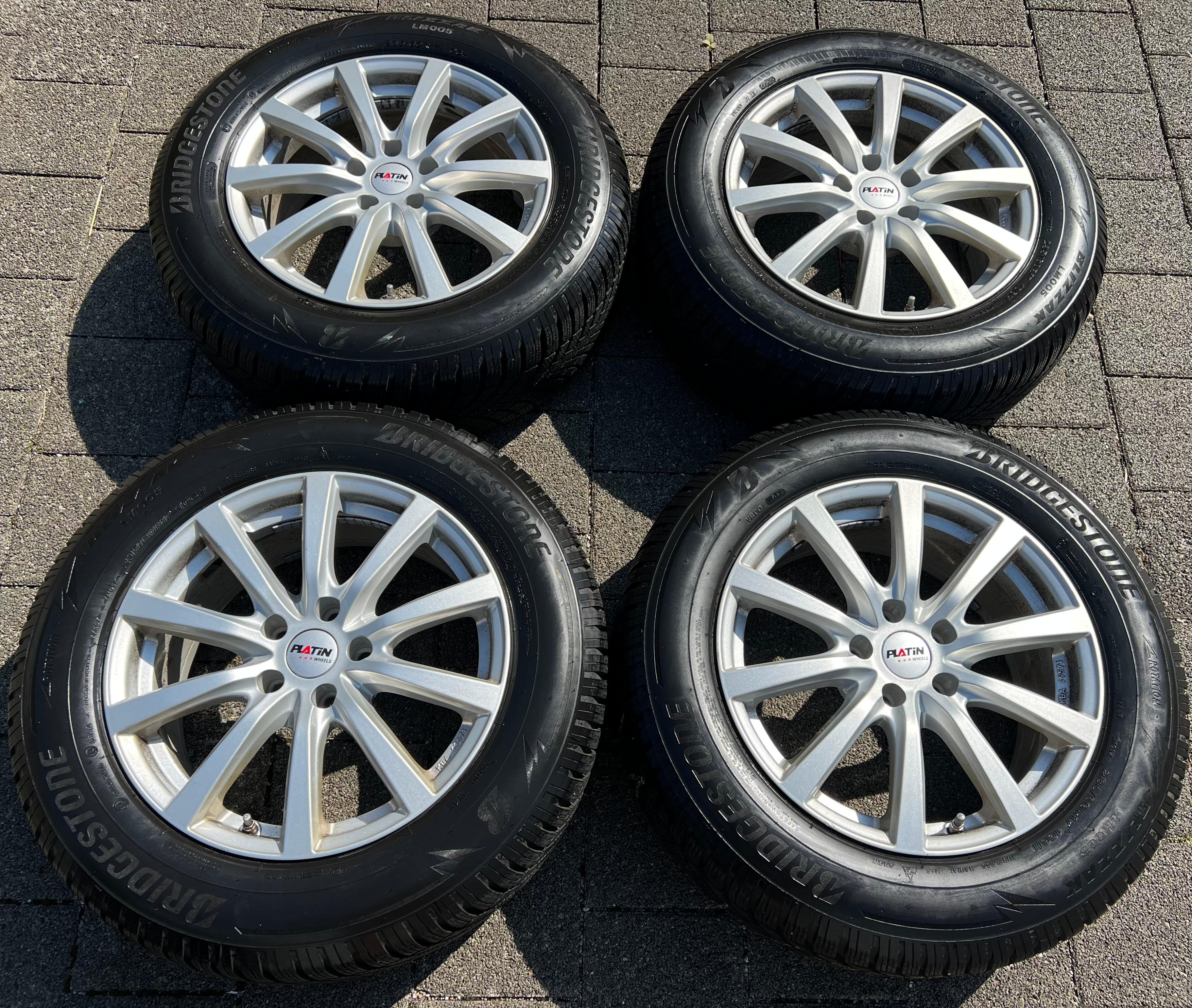 4 ROUES D'HIVER ALU 17" MERCEDES GLC X204 X253 AUDI A8 4H 235/60R17 106H RDKS TOP