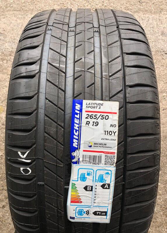 1 x 265/50R19 110Y Sommerreifen Michelin Latitude Sport 3 N0 NEU 2017