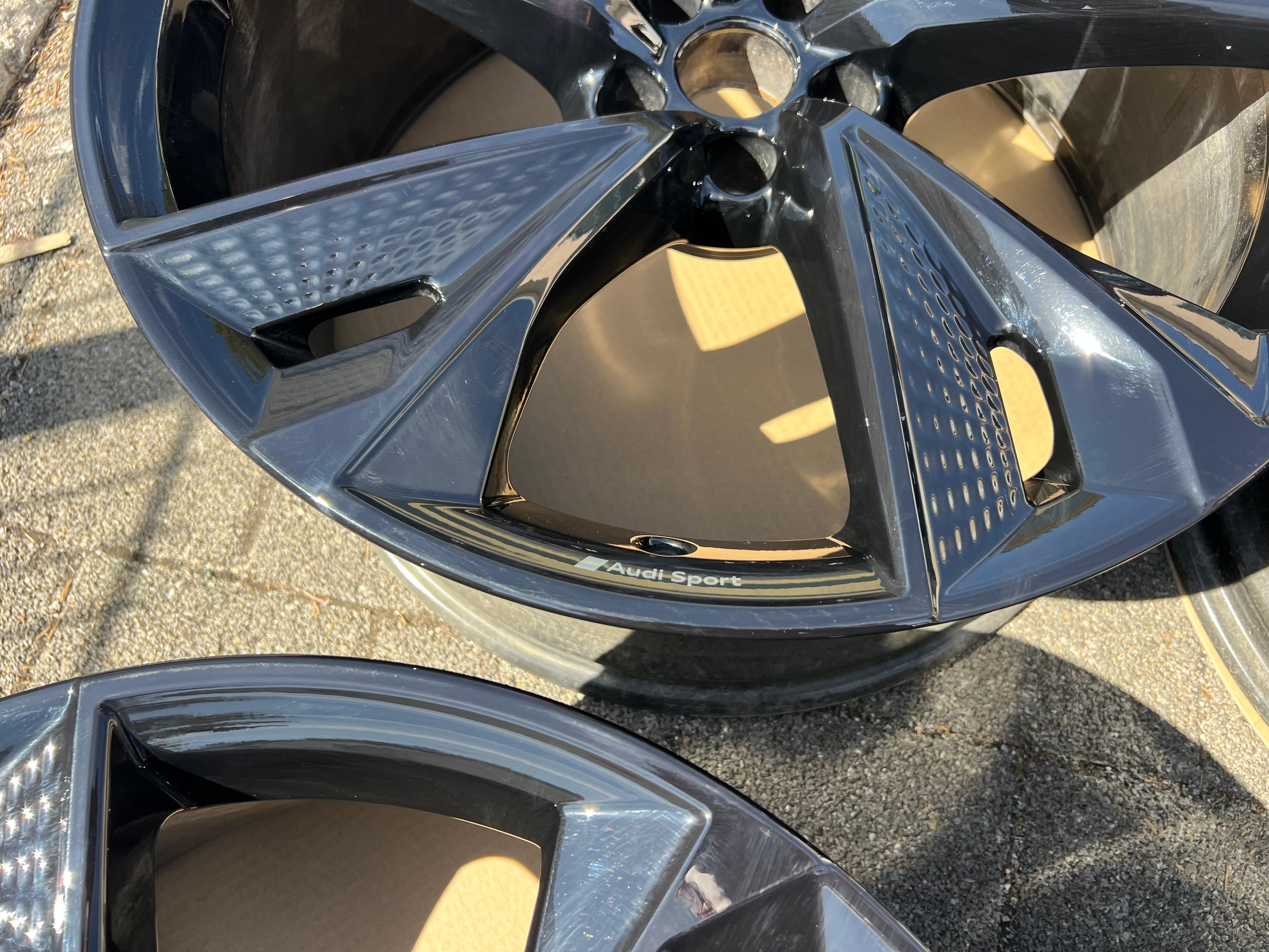 4 ORIGINELE 22" aluminium velgen AUDI RS6 RS7 4K F2 C8 3 4K0601025BC 10,5x22 ET19