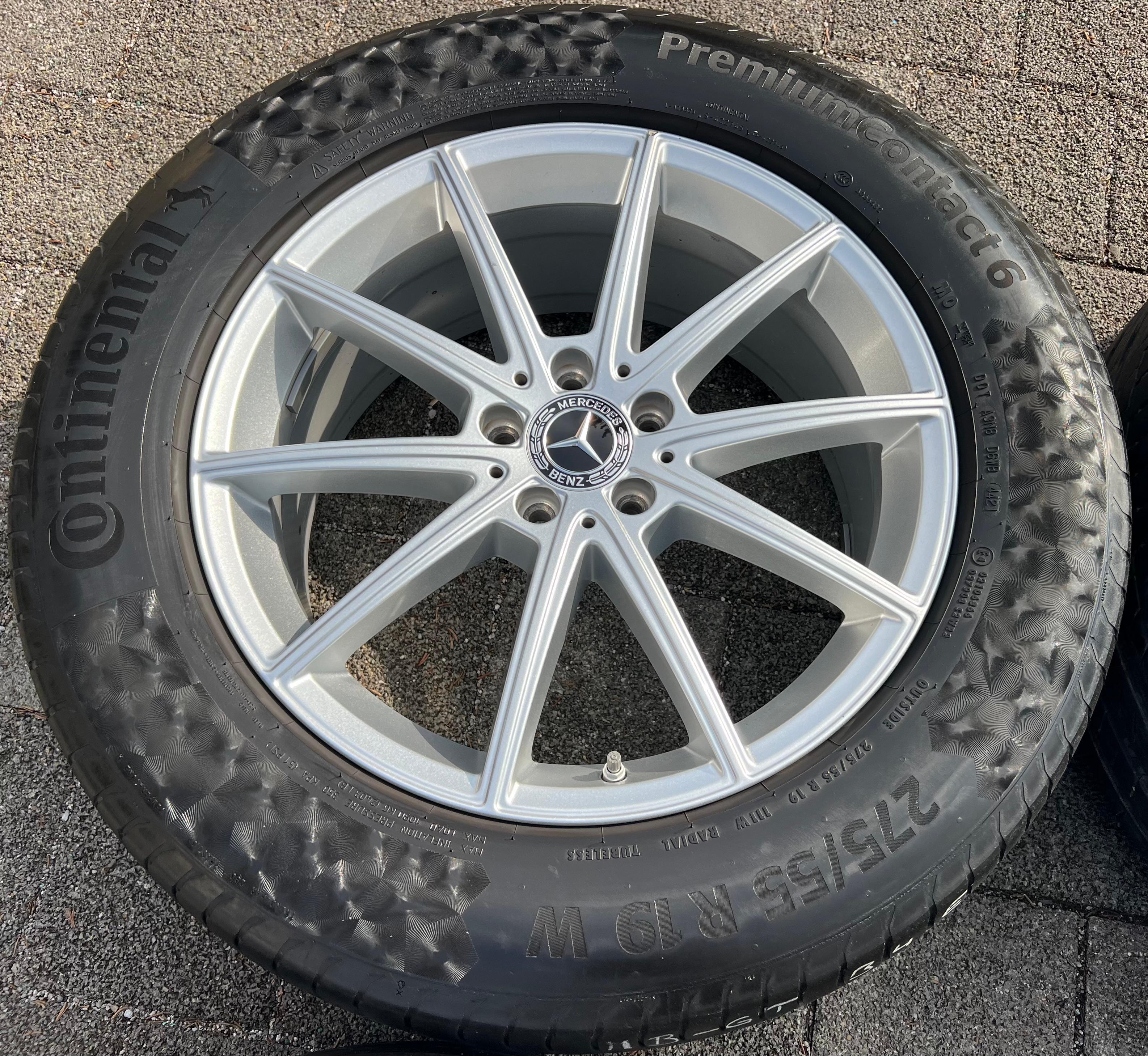 4 ORIGINAL 19" ALUFELGEN MERCEDES GLE V167 COUPE C167 A1674010400 A1674010500