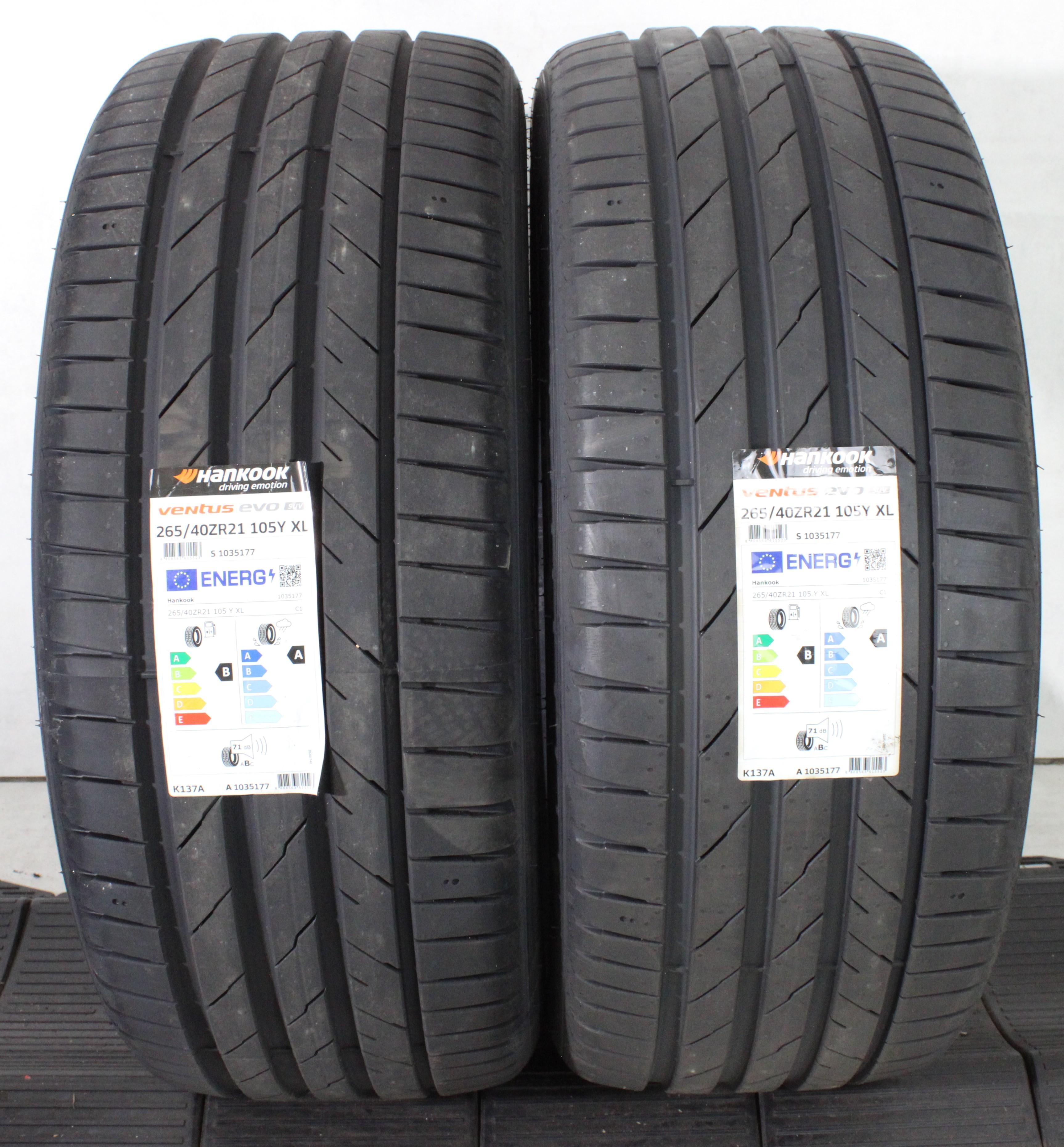 2 x 265/40R21 105Y Sommerreifen Hankook Ventus Evo SUV 2024 NEU