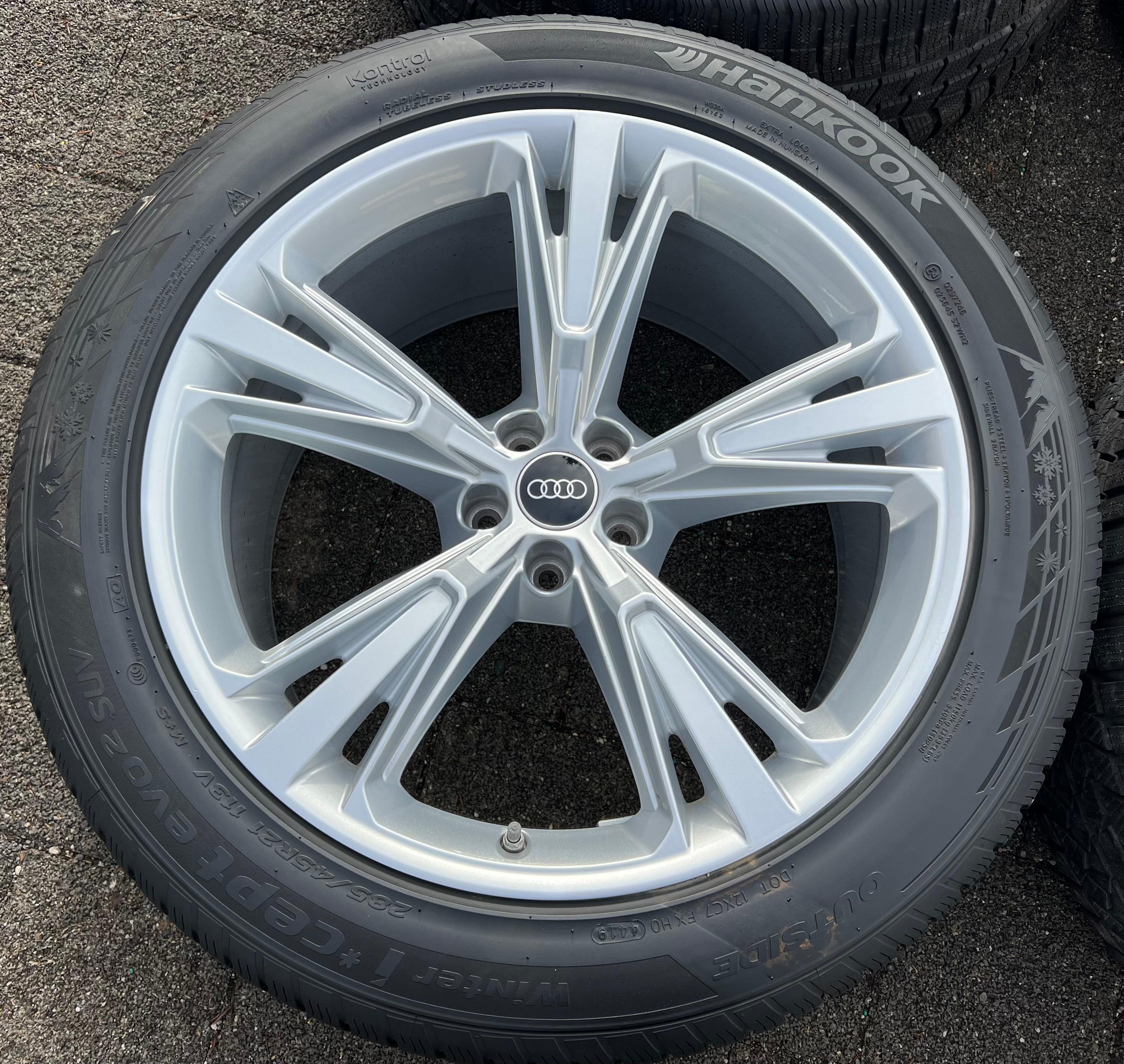 4 ORIGINAL 21" ALU WINTERRÄDER AUDI Q8 SQ8 4M 4M8601025H 285/45R21 113V