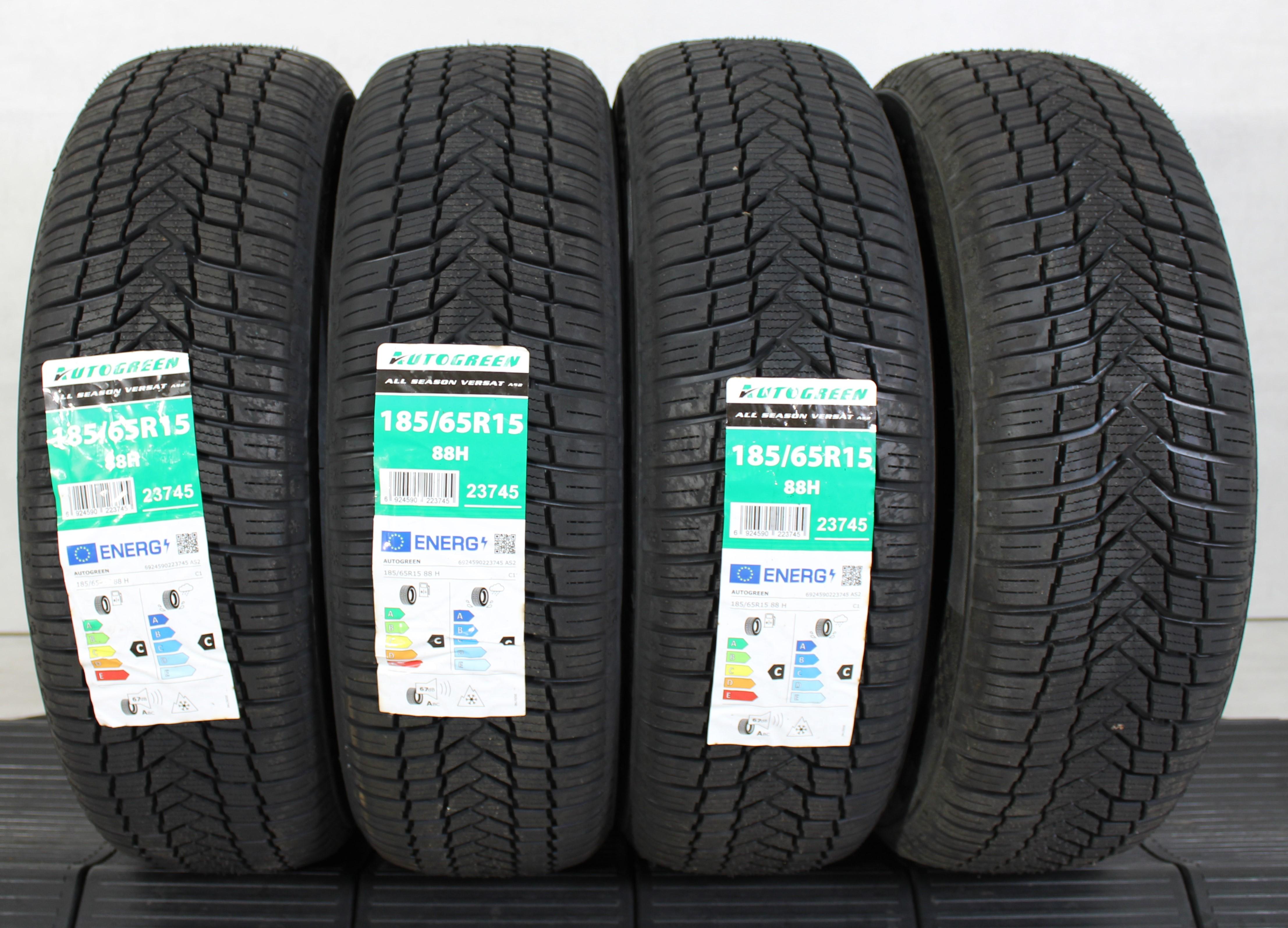 4 x 185/65R15 88H Ganzjahresreifen AutoGreen All Season Versat AS2 2023