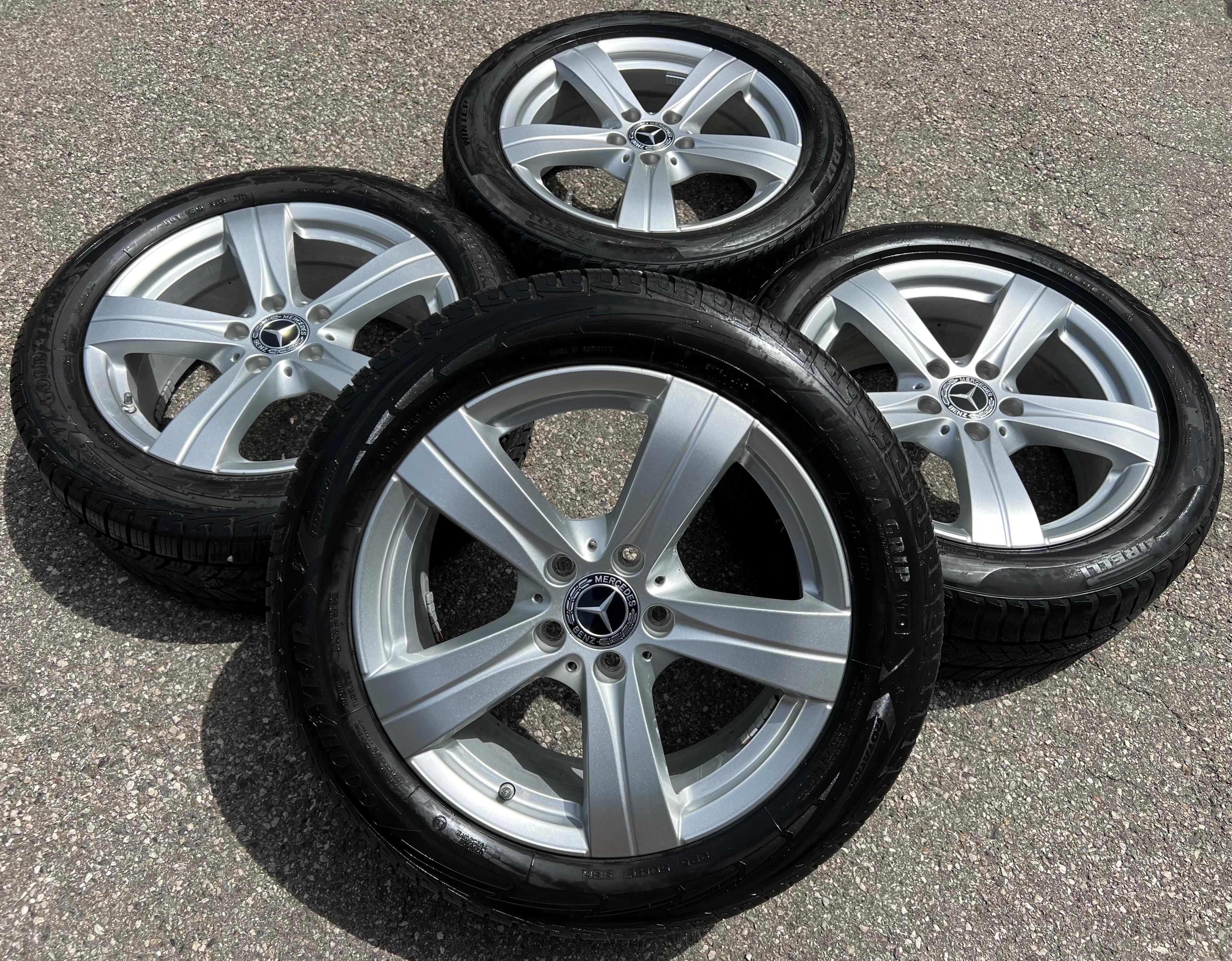 4 ORIGINAL 17" ALUFELGEN FELGEN MERCEDES C-KLASSE W206 A2064017200 RDKS FREIHAUS