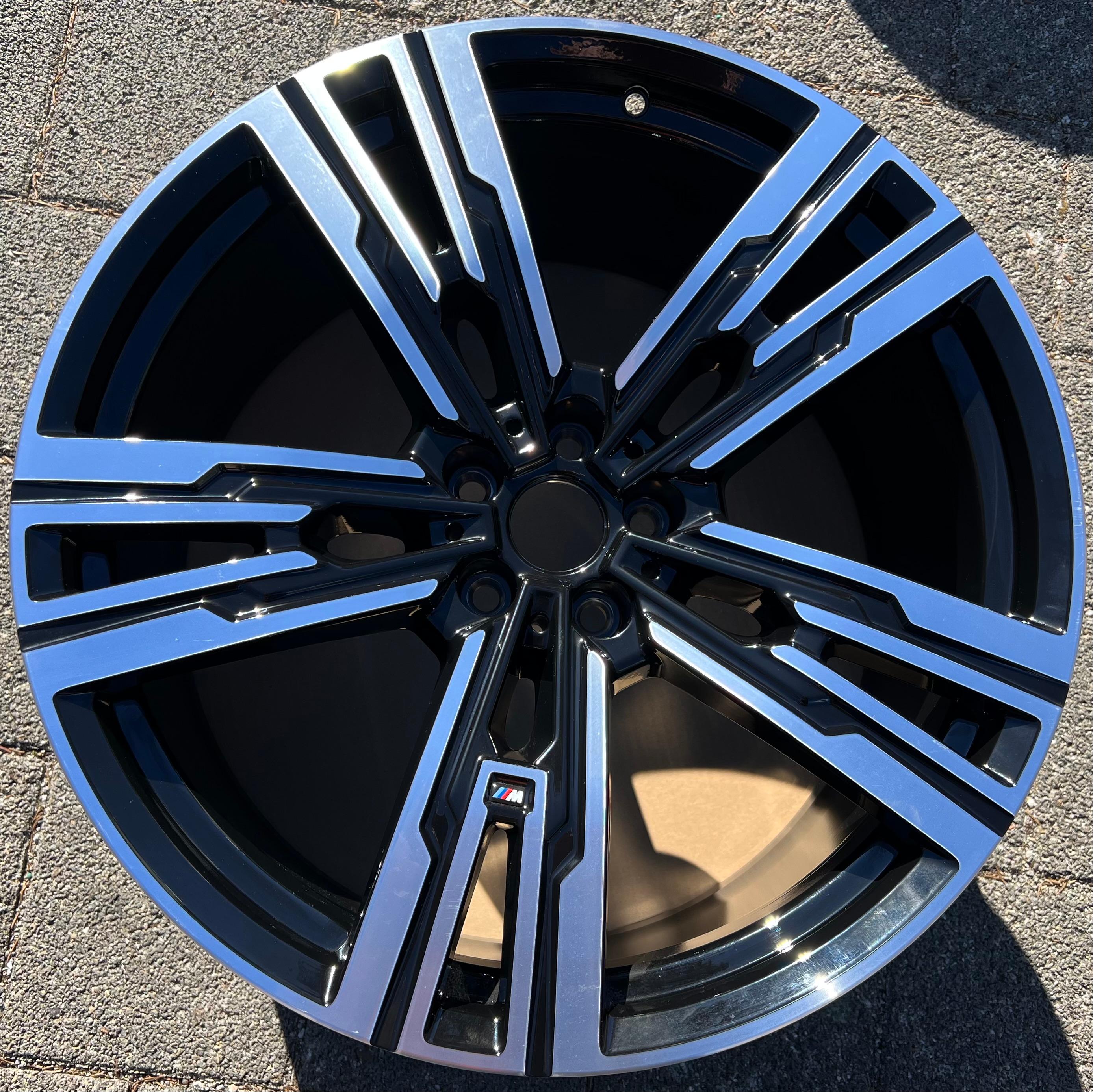 1X originele 21" aluminium velgen BMW 7 serie i7 G70 styling 908M 5A19DF1 10x21 ET44