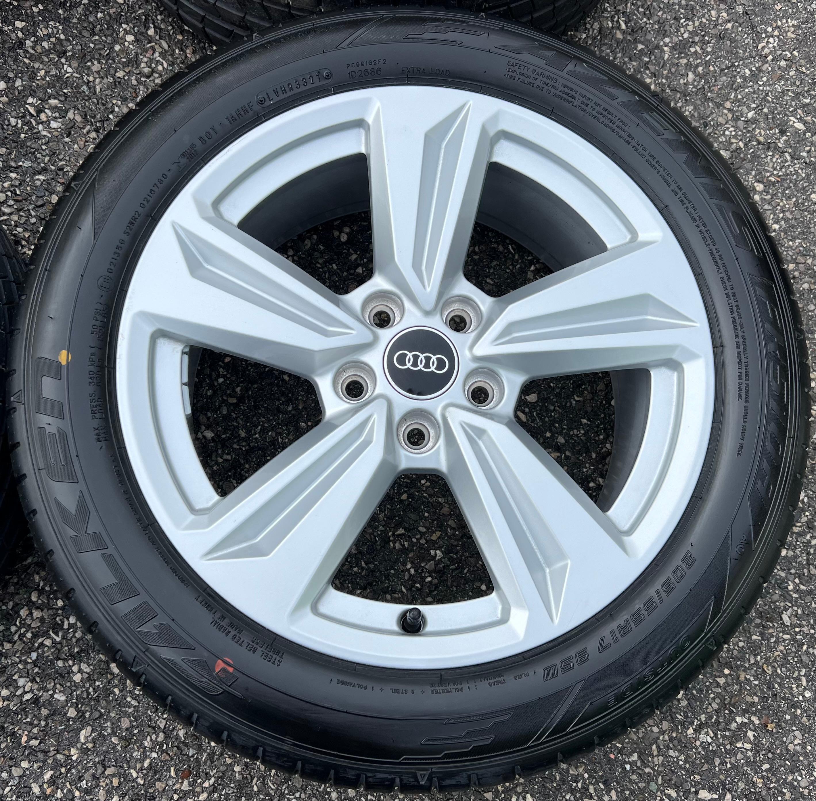 4 ROUES D'ÉTÉ ORIGINALES 17" EN ALU AUDI A3 GY 8Y0601025AA 205/55R17 95W FALKEN 2021