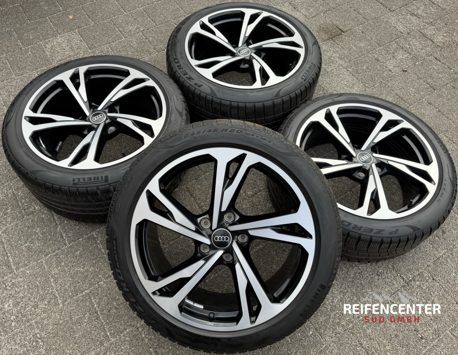 4 ORIGINAL 20" ALU WINTERRÄDER AUDI ETRON E-TRON GT 4J3601025AM 4J3601025AL