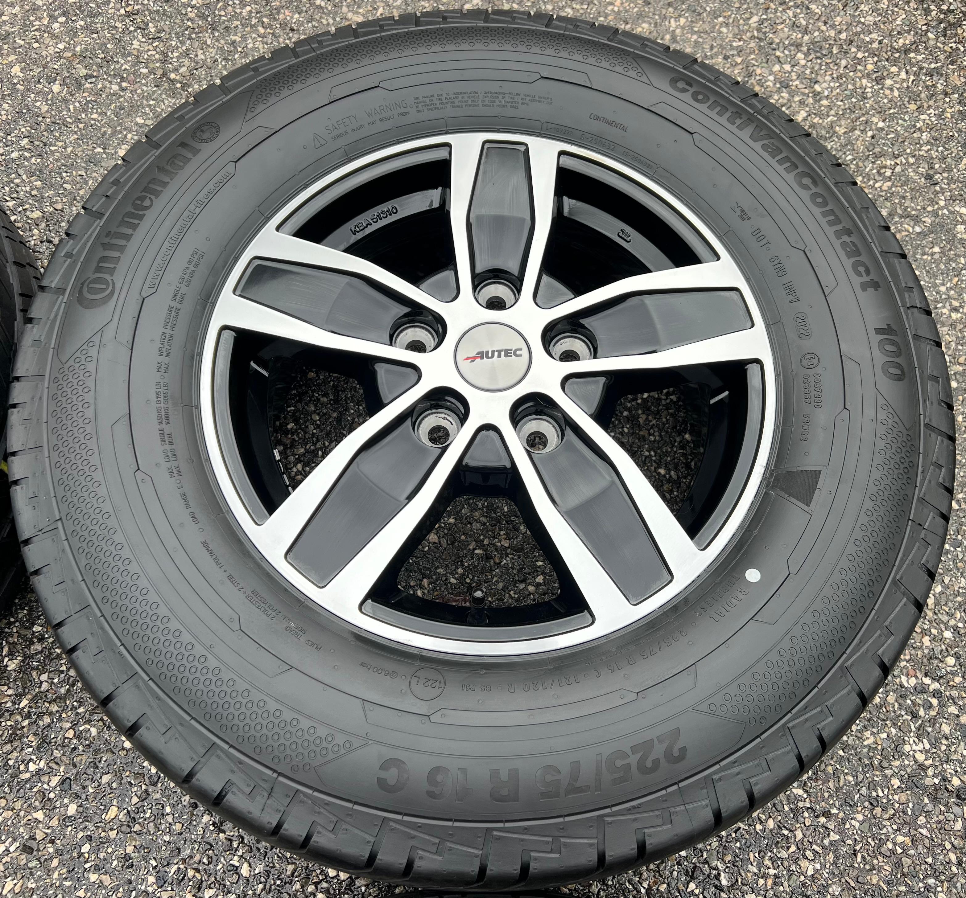 ROUES D'ÉTÉ ALU PEUGEOT BOXER FIAT DUCATO CITROEN JUMPER 5x130 225/75R16C 2022