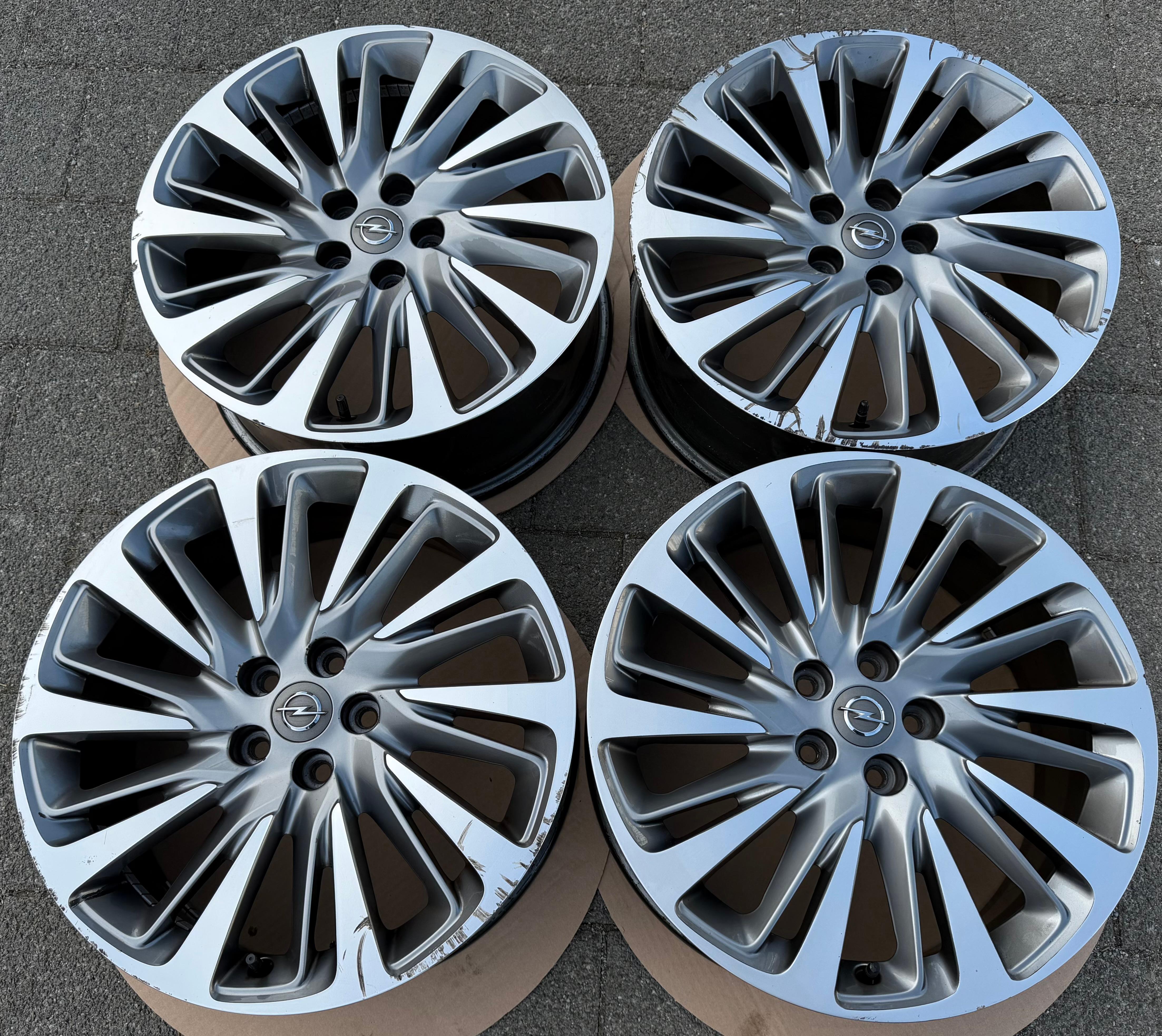 4 ORIGINAL 18" ALUFELGEN OPEL ASTRA K 13409655 7,5x18 ET44 5x105 RDKS FREIHAUS