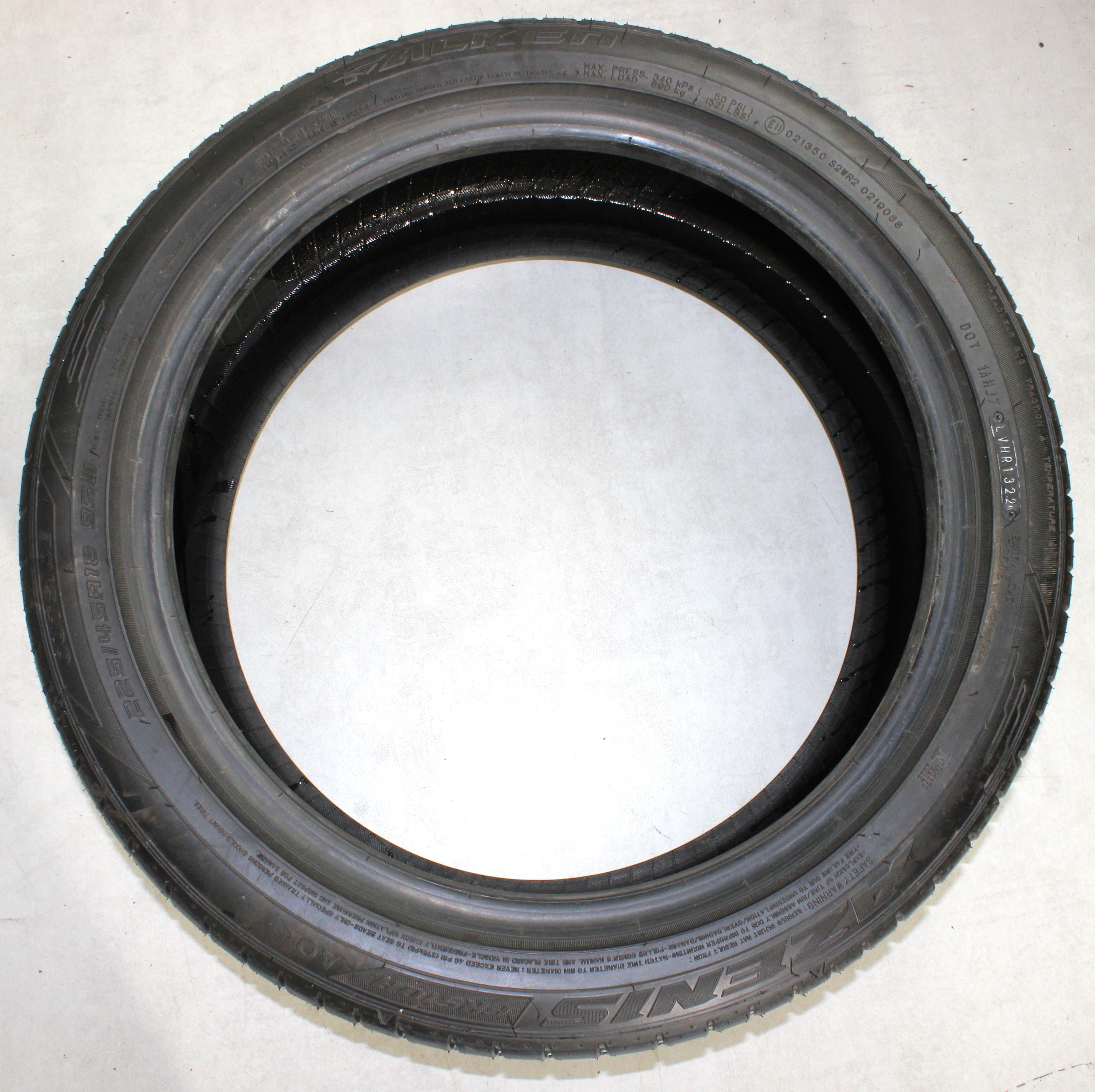 2 x 225/45R18 95W Sommerreifen Falken Azenis FK510A AO Volles Profil 2022 NEU
