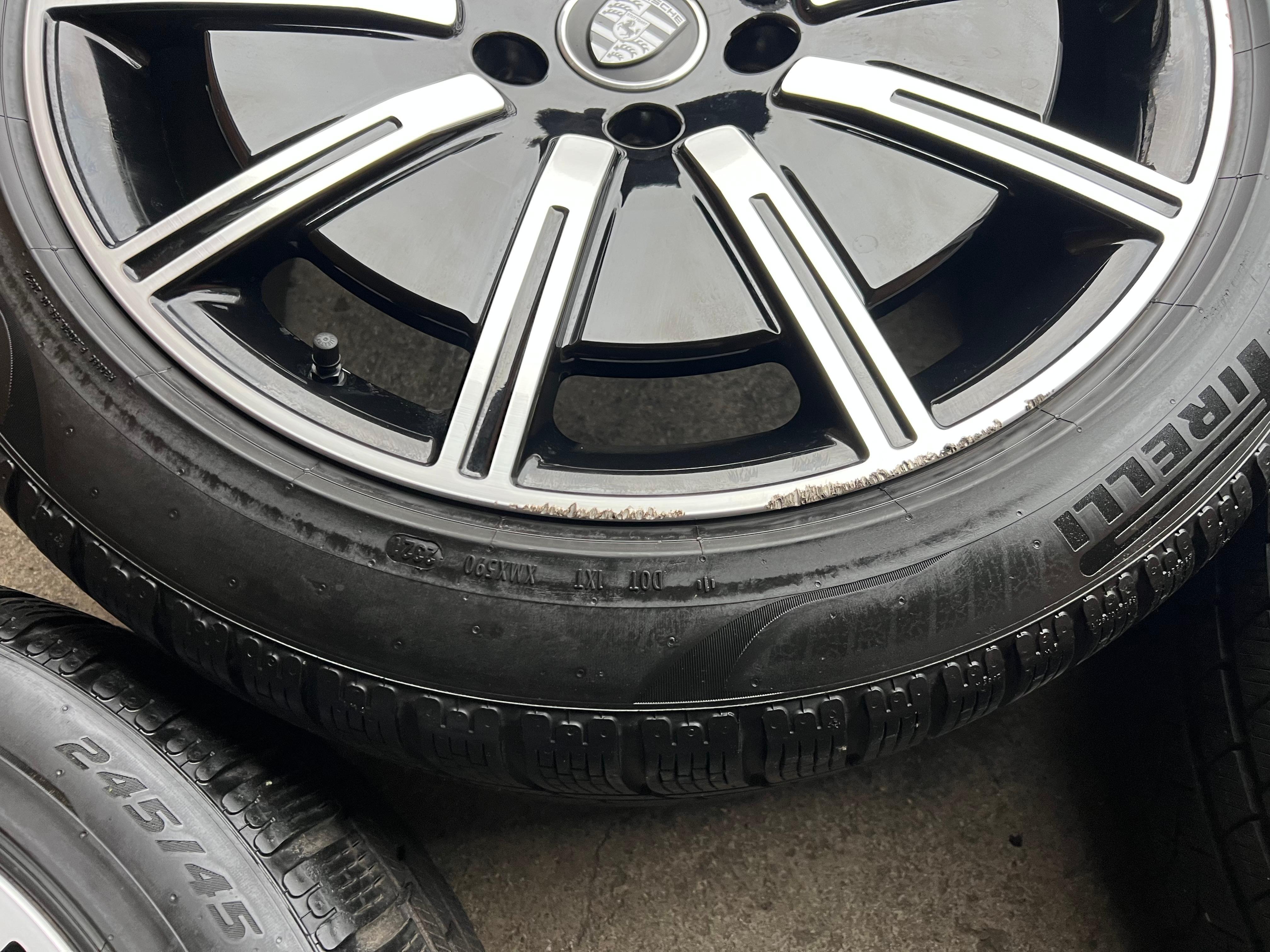 4 ORIGINAL 20" ALU WINTERRÄDER PORSCHE TAYCAN PIRELLI RDKS 2021