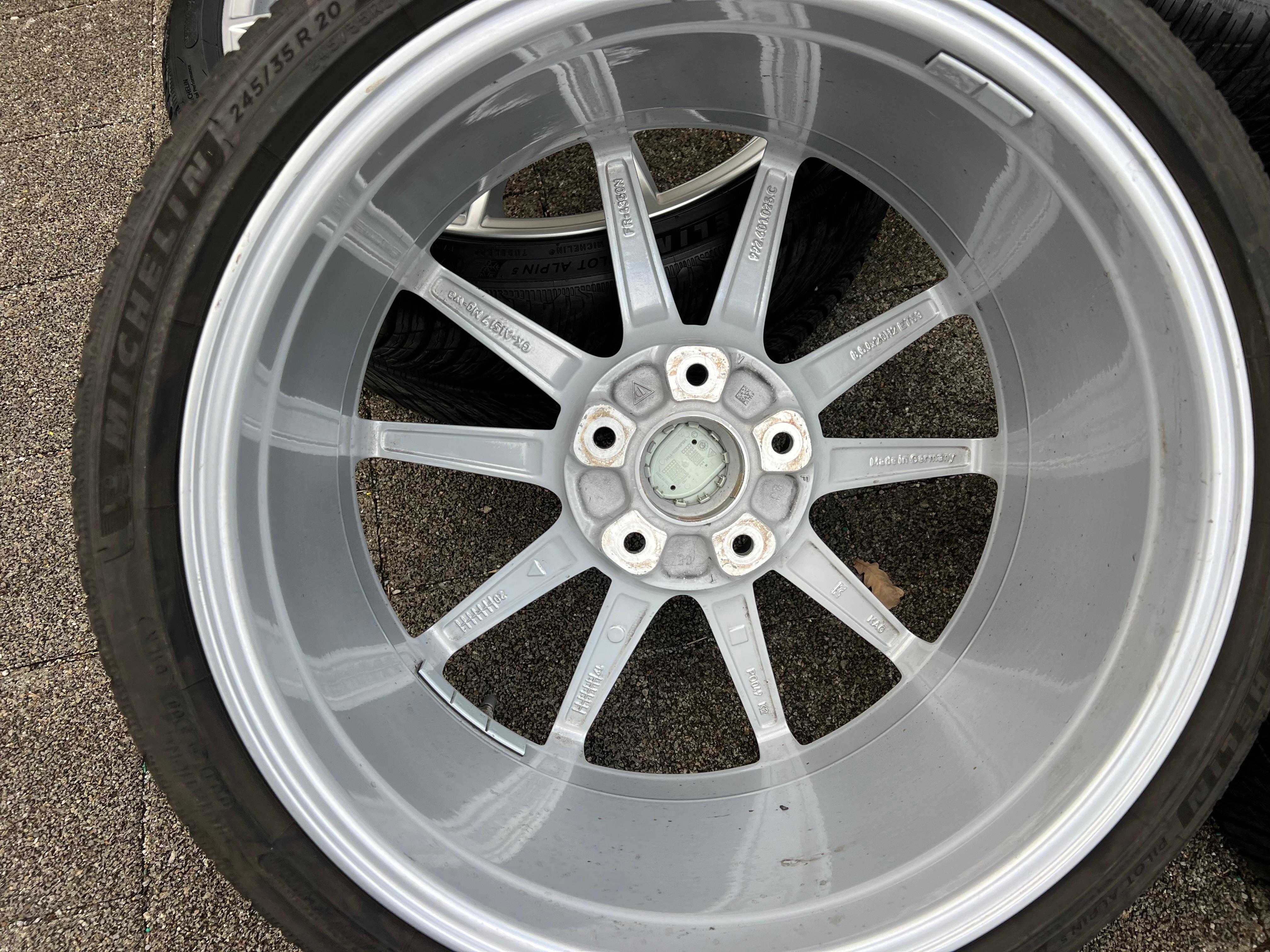 4 ORIGINAL 20" 21" ALU WINTERRÄDER PORSCHE 911 992 992601025C 992601025D RDKS