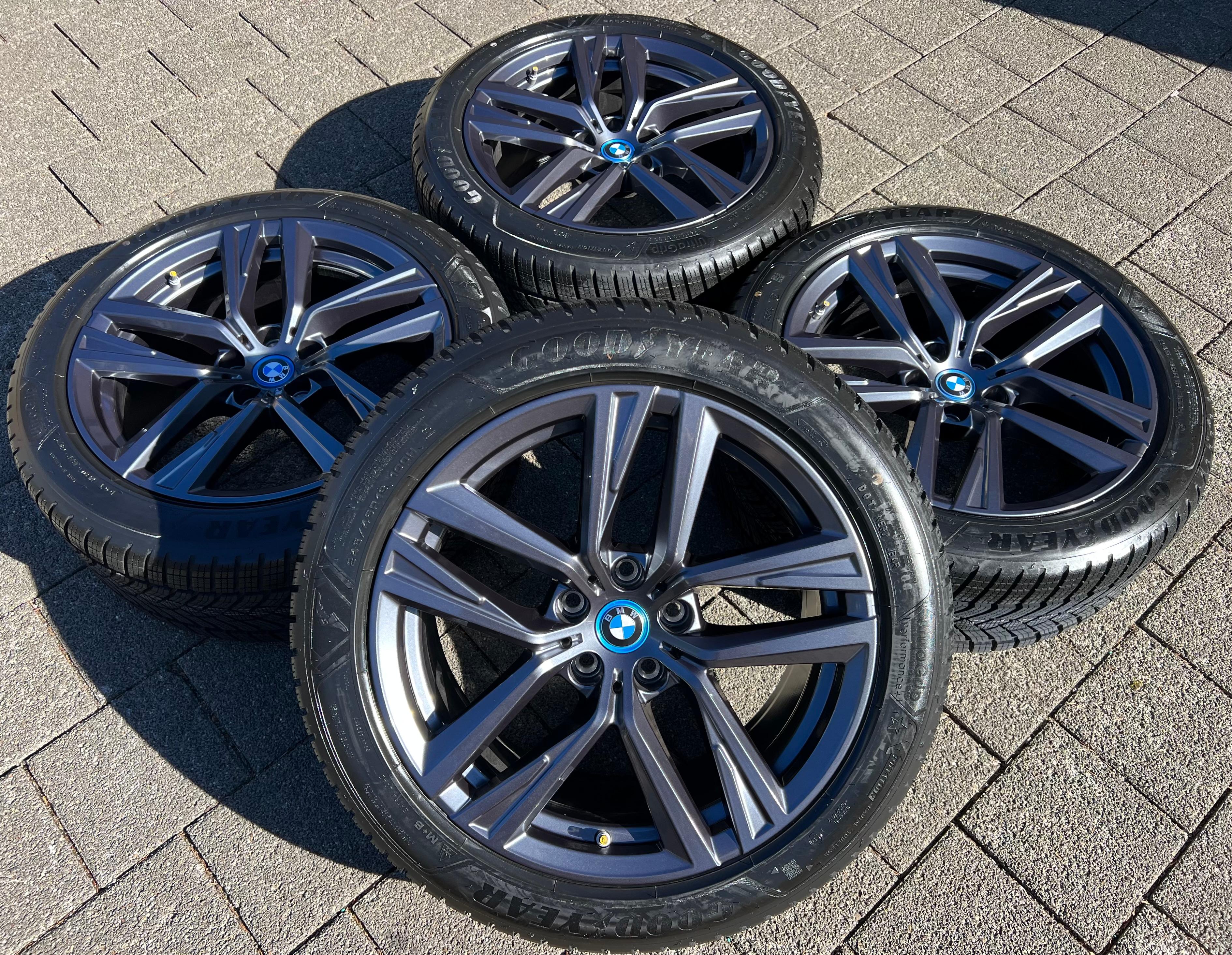 4 ORIGINELE 18" ALU WINTERWIELEN BMW 4-SERIES GRAN COUPE G26 i4 STYLING 853 VRIJWARING TPMS