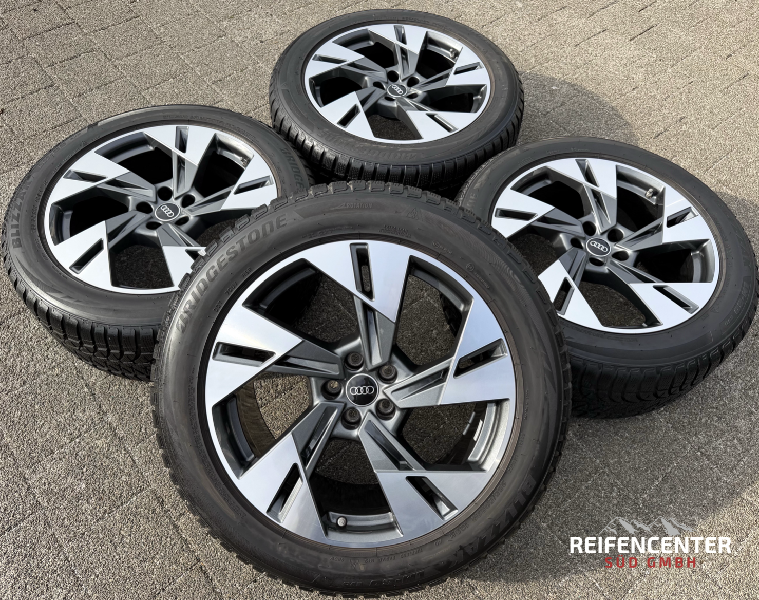 4 ORIGINAL 20" ALU WINTERRÄDER AUDI E-TRON Q8 ETRON 4KE601025T 255/50R20 109H