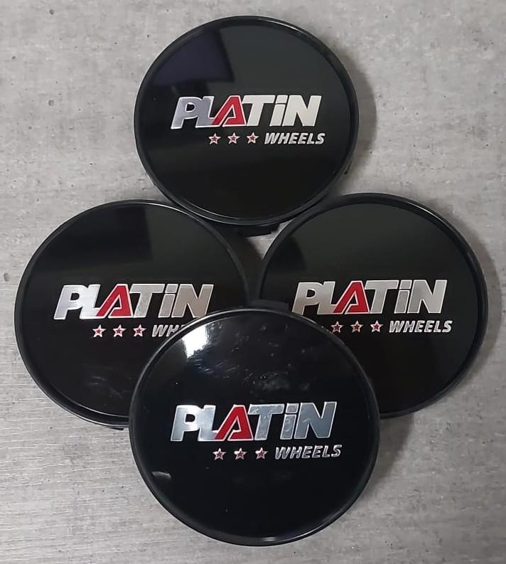 4 PLATIN NABENDECKEL 68mm NABENKAPPEN FREIHAUS