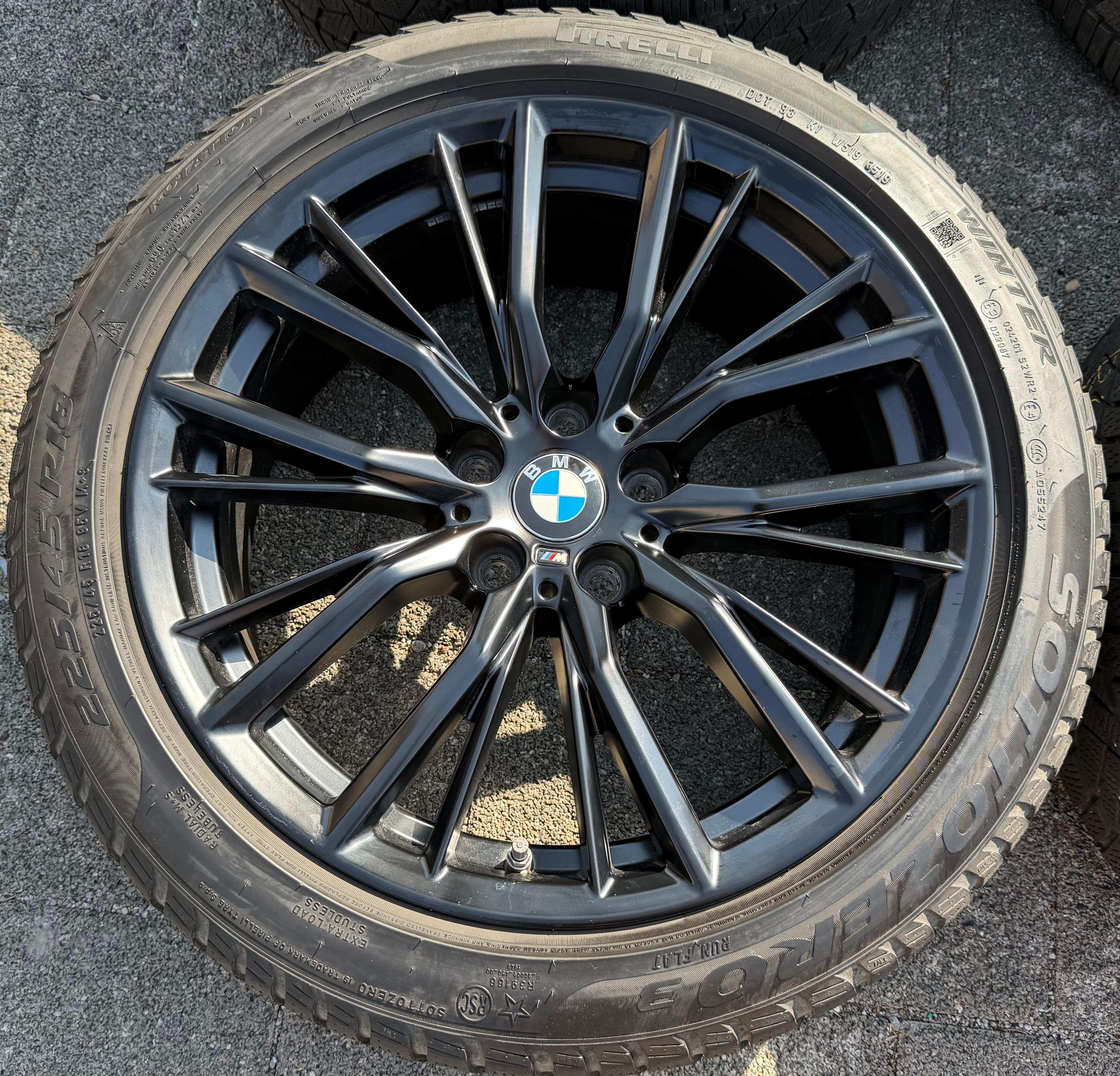 4 Original 18" Alu Winterräder BMW 3ER Reihe G20 G21 4ER G22 G23 2ER G42 M796 RDKS