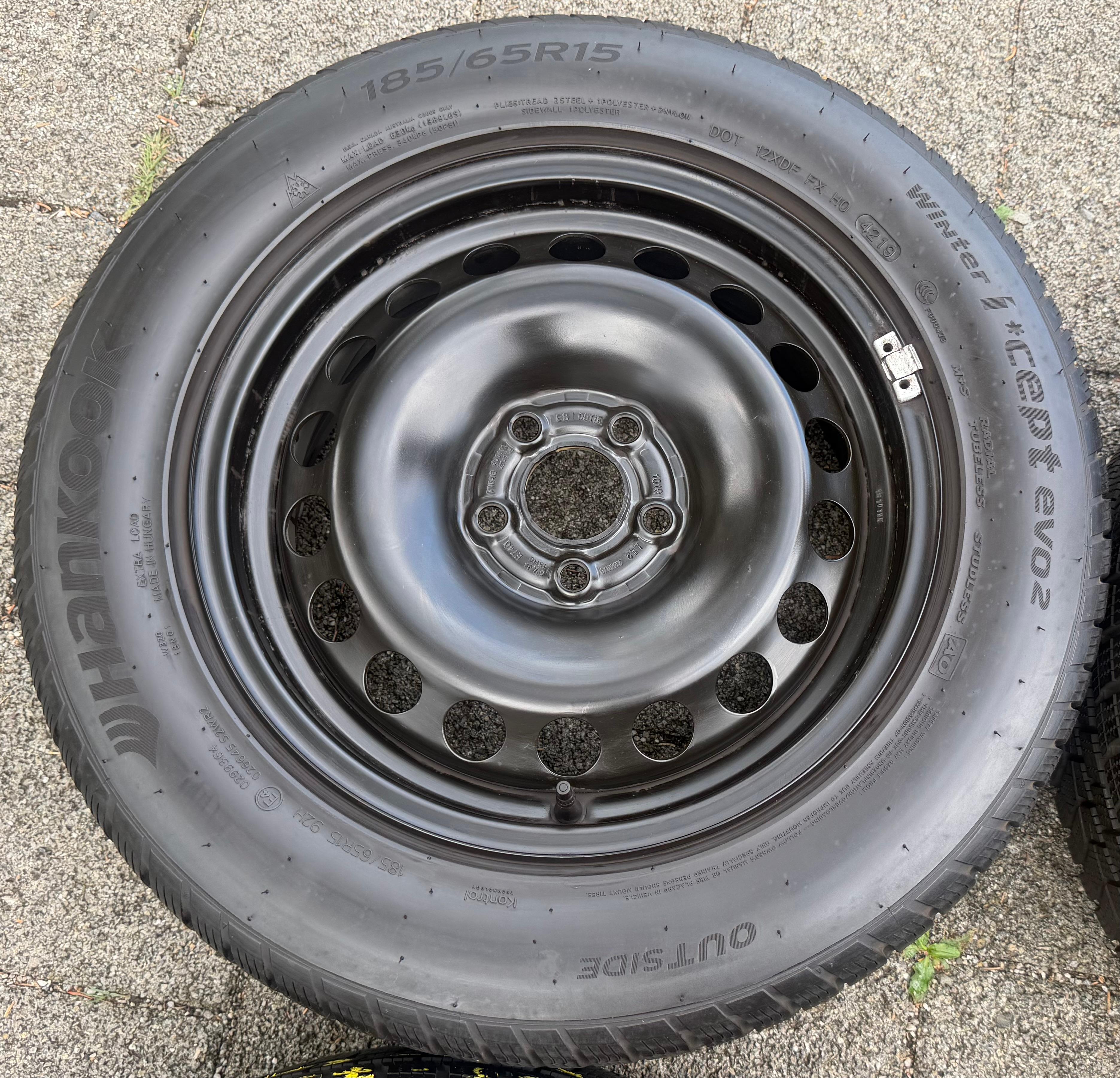 4 WINTERRÄDER AUDI A1 CITY CARVER GB SEAT IBIZA ARONA KJ VW POLO AW 2G 185/65R15 92T