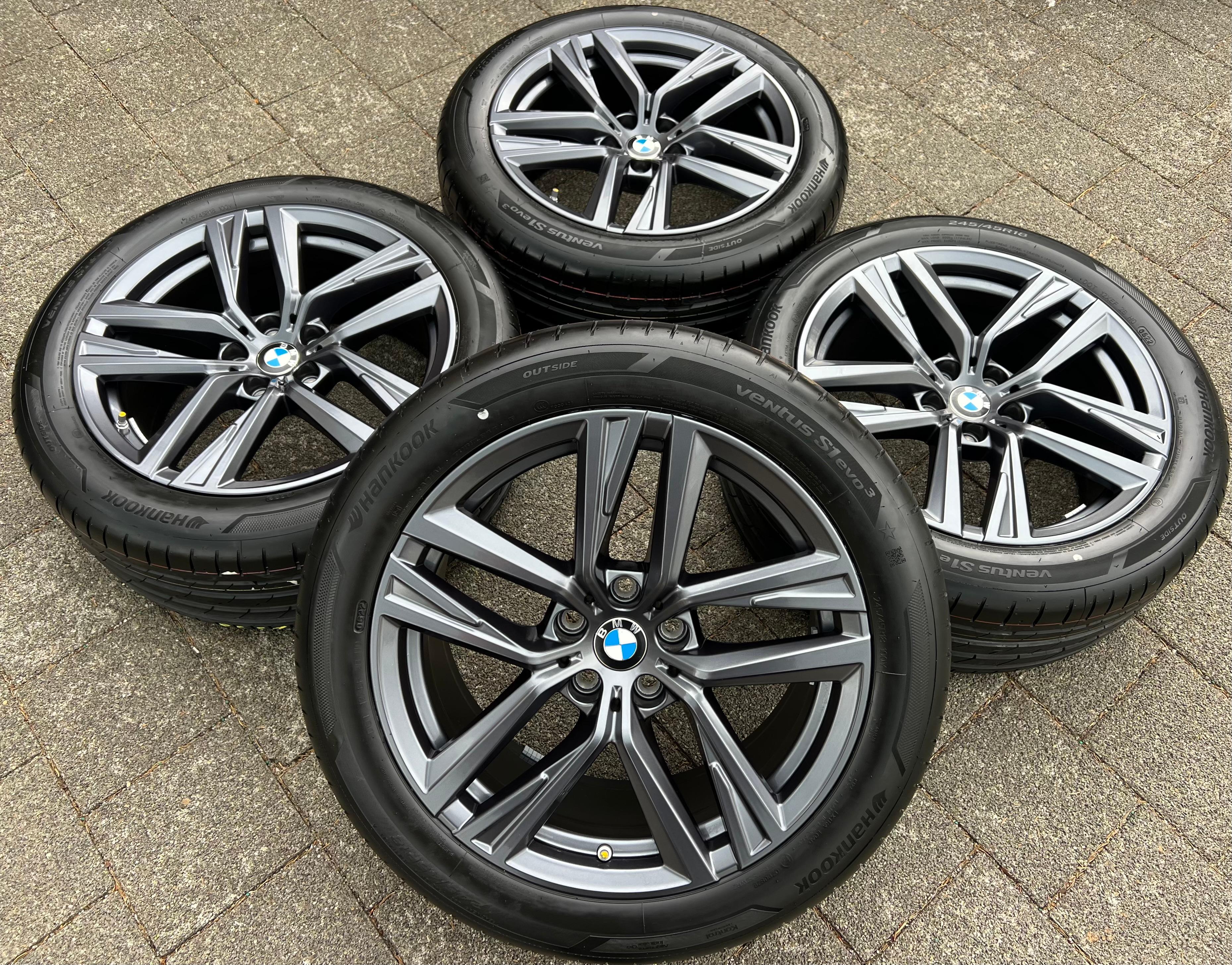 4 ORIGINAL 18" ALU SOMMERRÄDER BMW 4ER GRAN COUPE G26 i4 STYLING 853 RDKS FREIHAUS