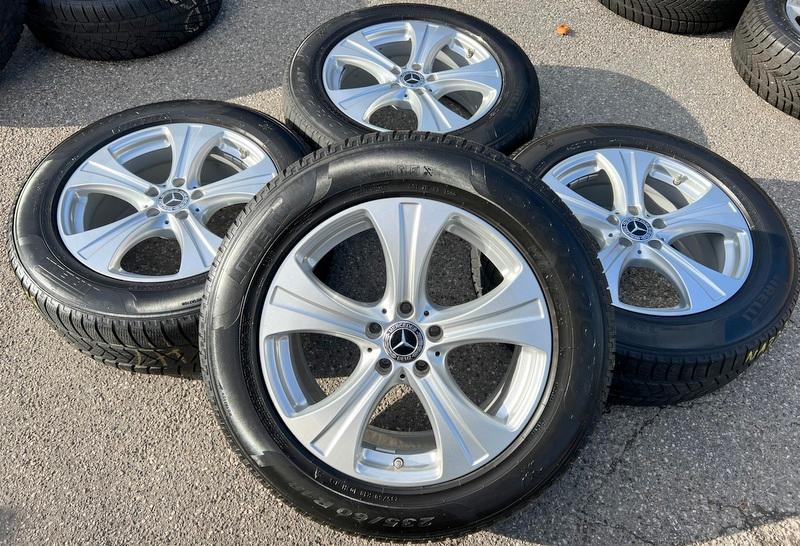 4 RUOTE ORIGINALI IN ALLUMINIO DA 18" MERCEDES GLC-CLASS W253 A2534010800 8x18 ET38