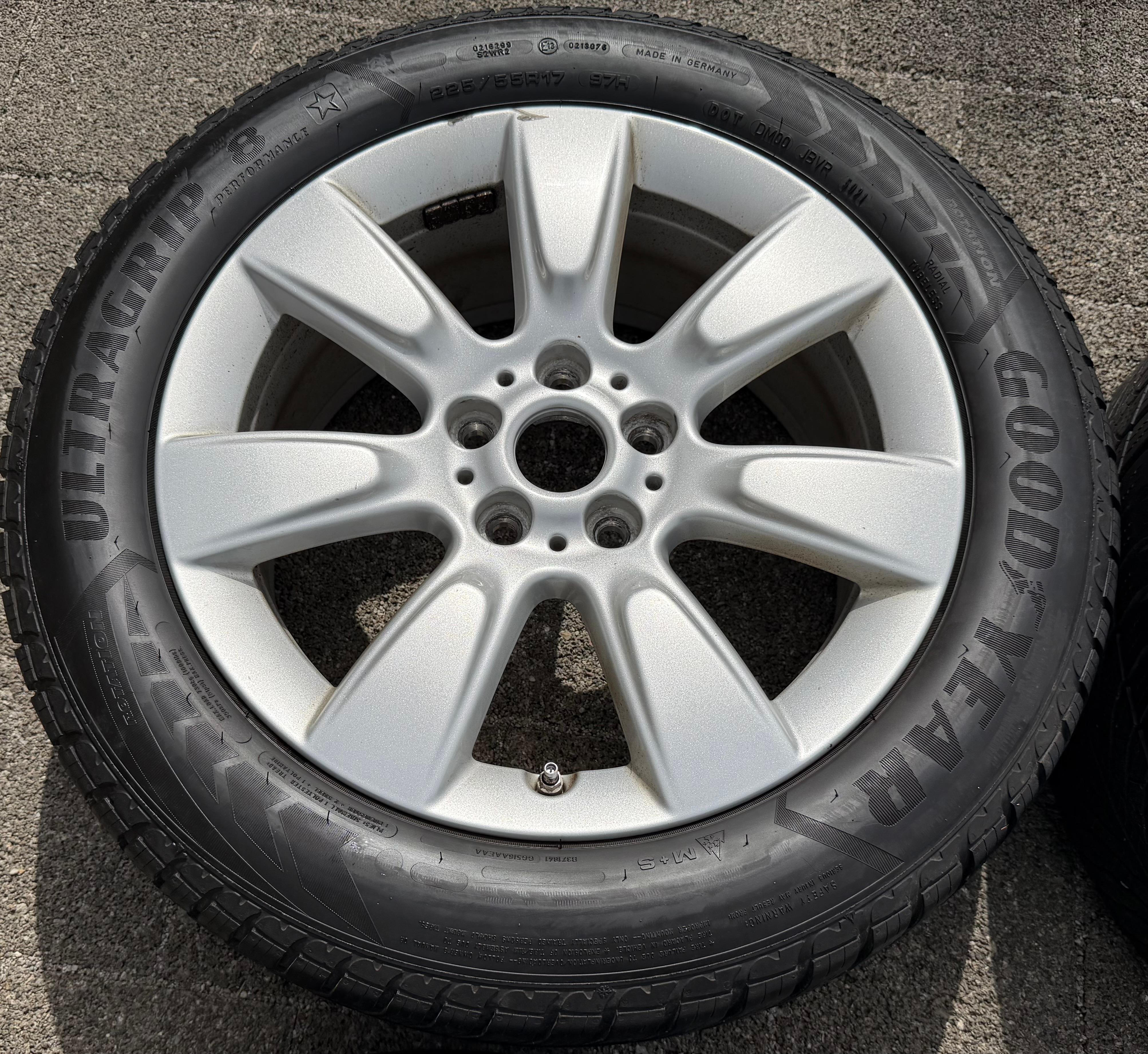 4 ruedas de invierno de aluminio originales de 17" para Mini Countryman F60 225/55R17 97H RDKS 2021 ENVÍO GRATUITO