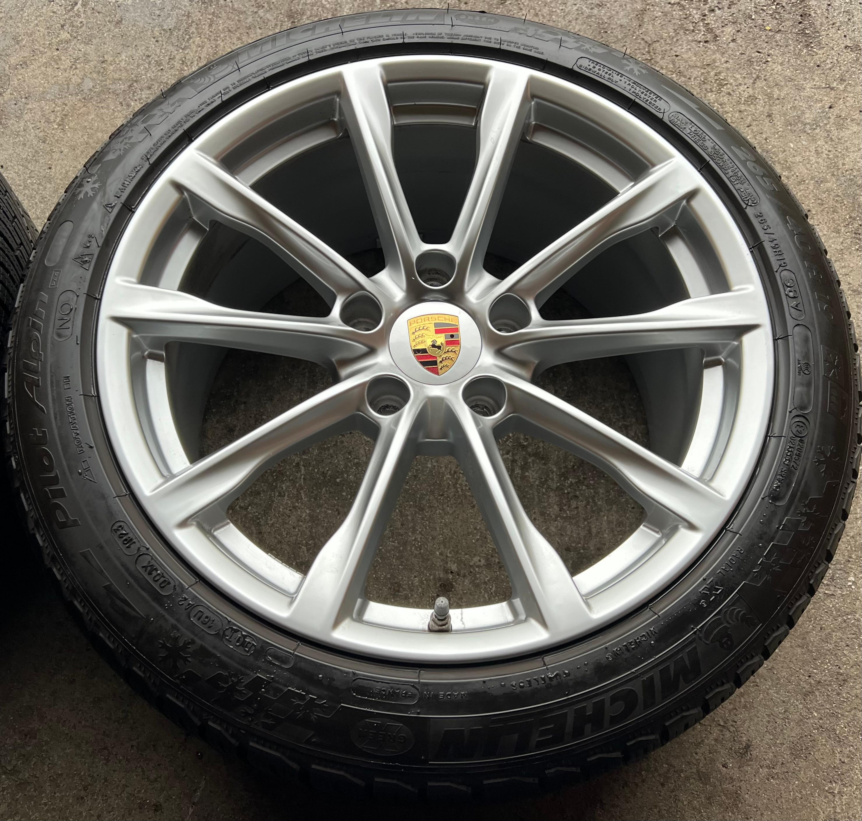 4 ORIGINAL 19" ALU WINTERRÄDER PORSCHE CAYMAN BOXSTER 718 982 982601025 RDKS