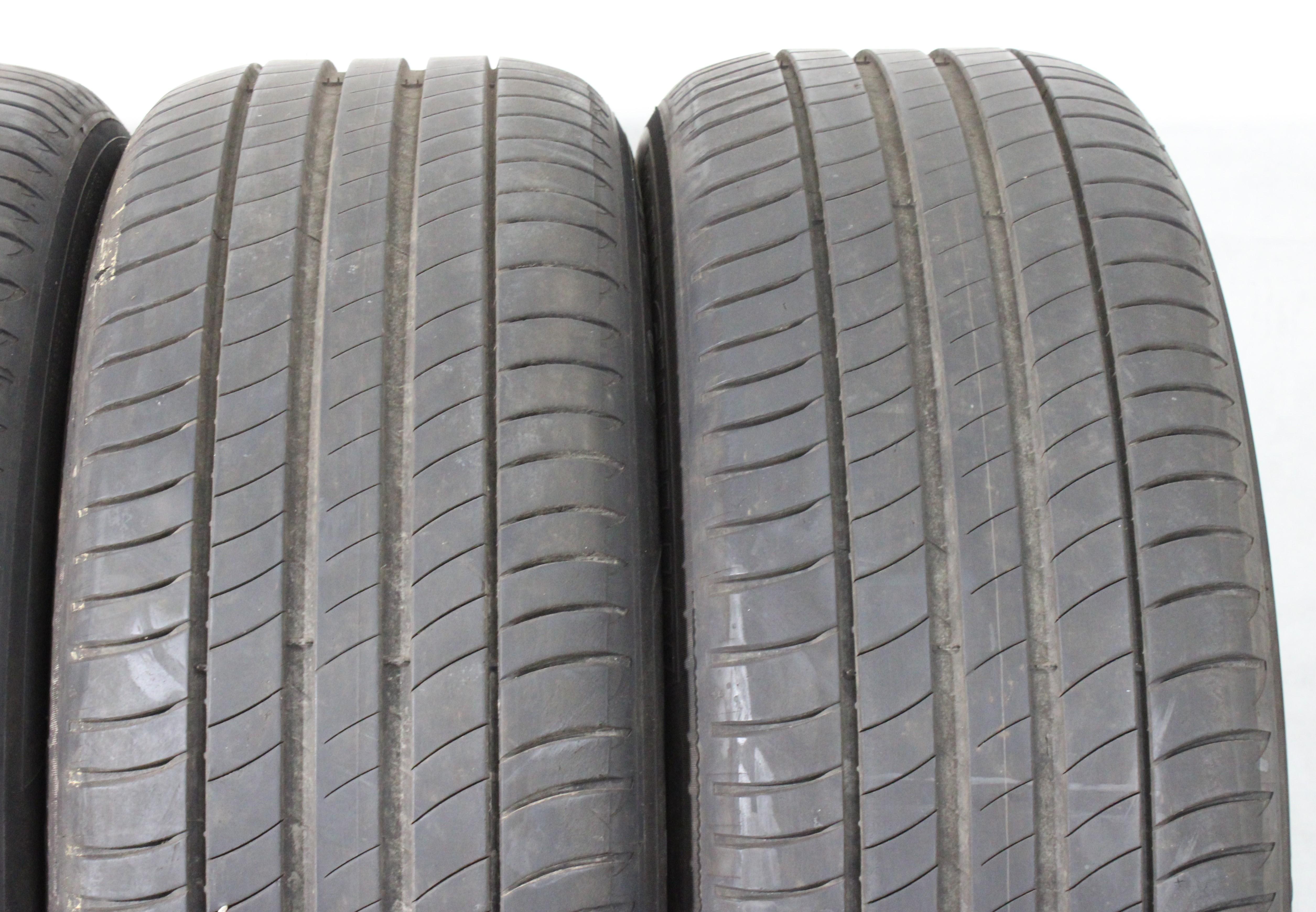 4 x 225/55R18 98V Sommerreifen Michelin Primacy 3 2x 6,5-7mm und 2x 6-6,5mm 2019