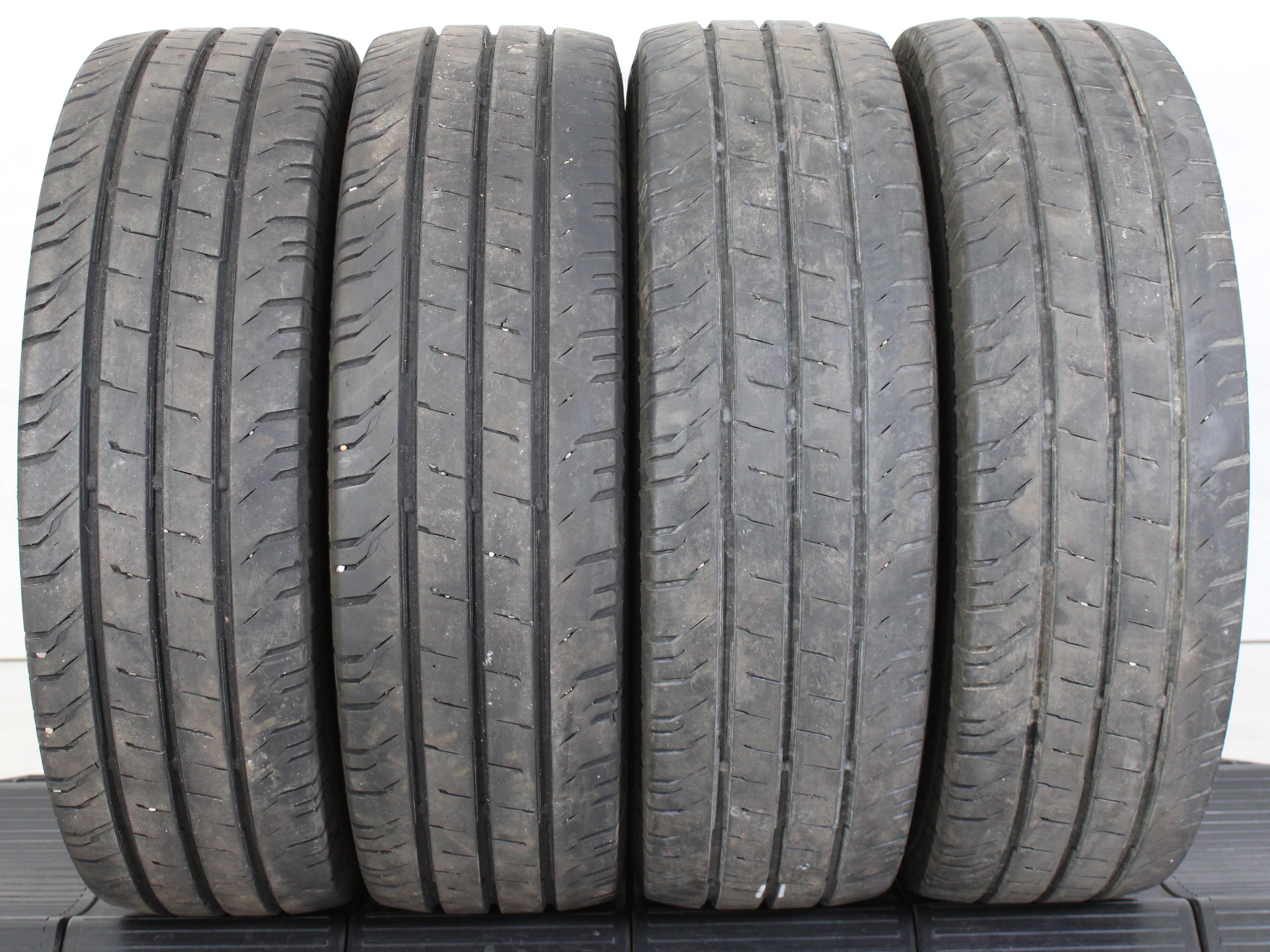 4 x 195/70R15C 104/102R Sommerreifen Continental Van Contact 200 6,5-7mm 3x2017/1x2018