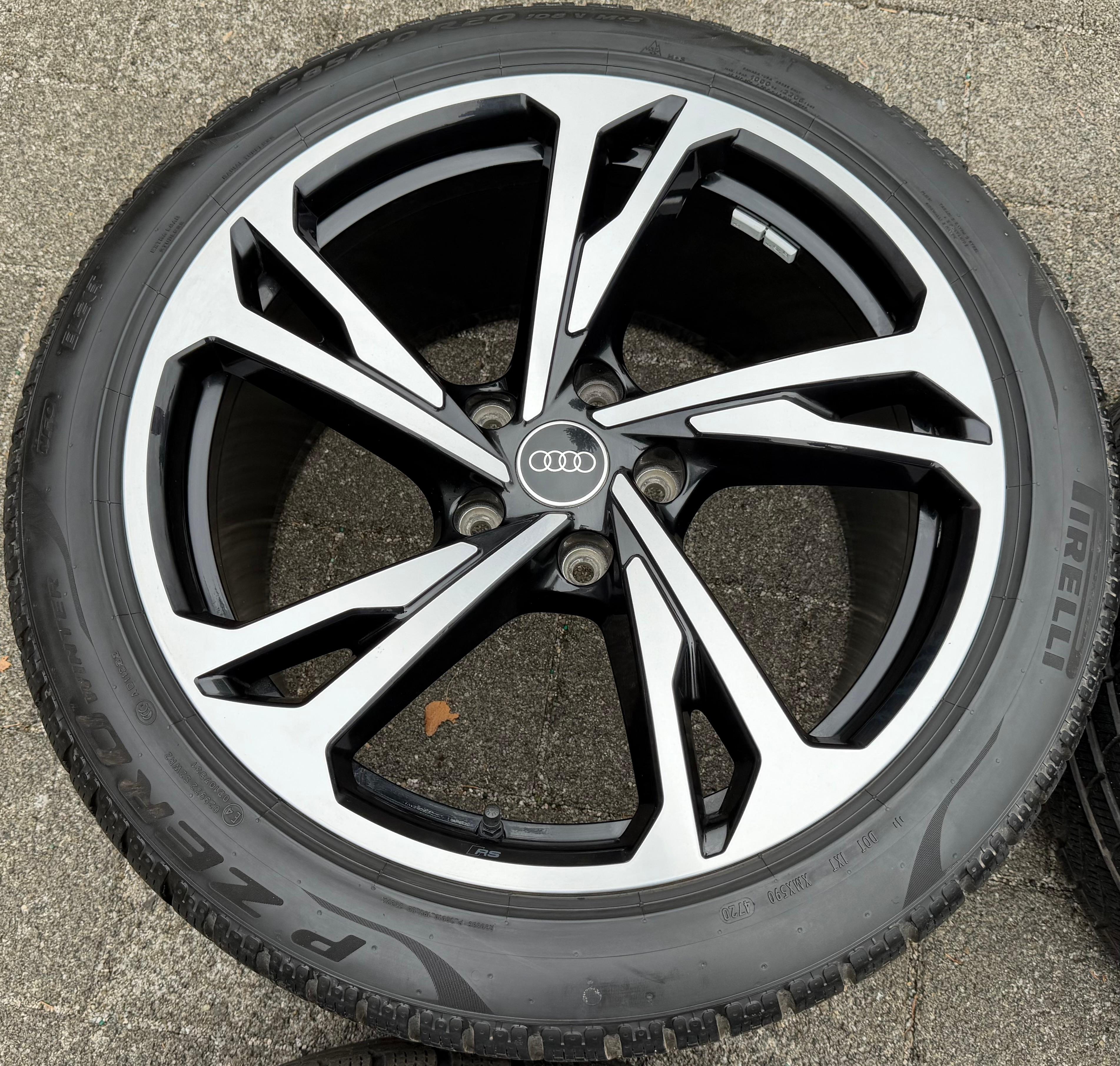 4 ORIGINAL 20" ALUFELGEN AUDI E-TRON GT RS 4J3601025AL 4J3601025AM TOP FREIHAUS