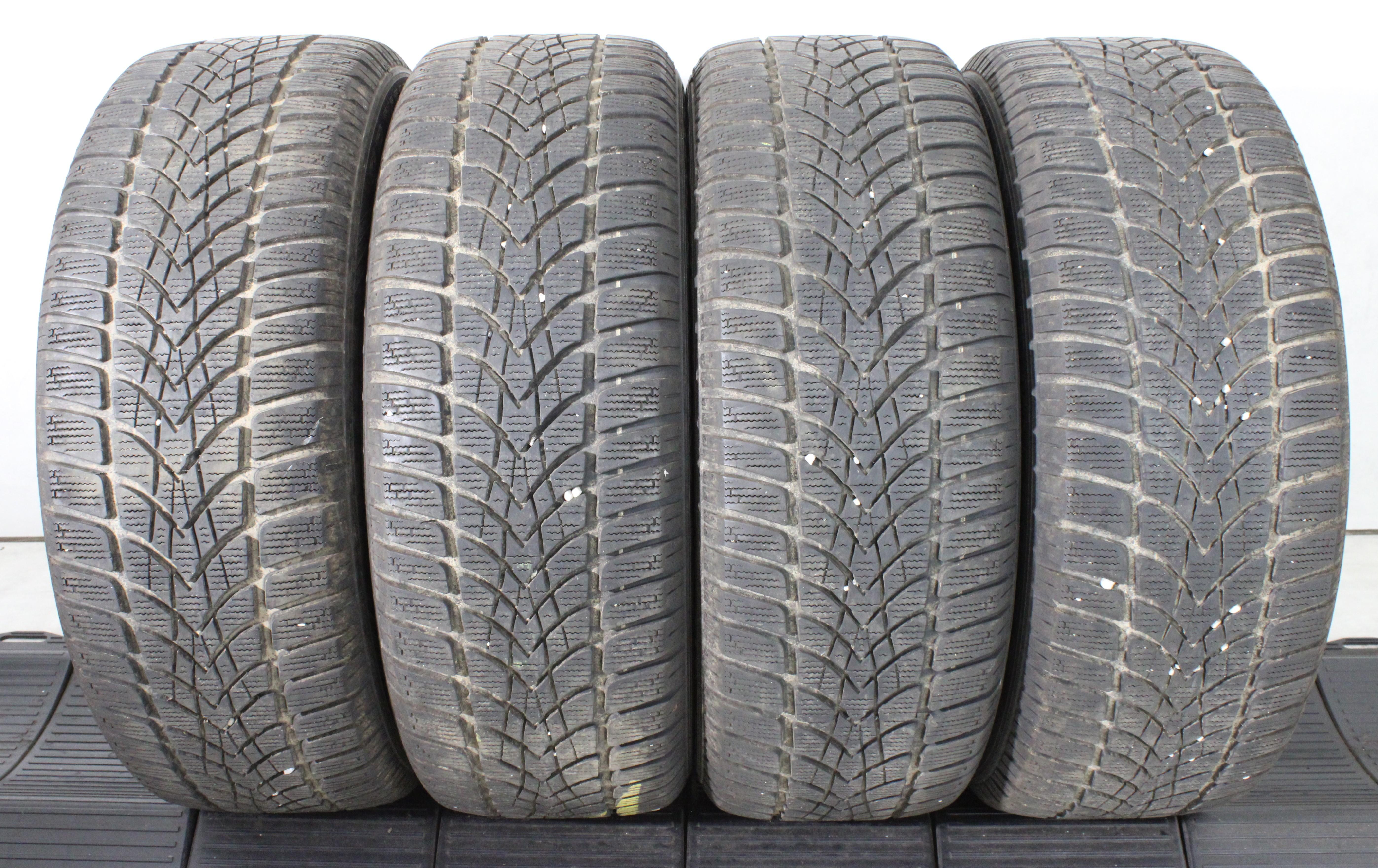 4 x 205/55R16 91H pneumatici invernali Dunlop SP Winter Sport 4D 5-5,5mm 3x2019/1x2020