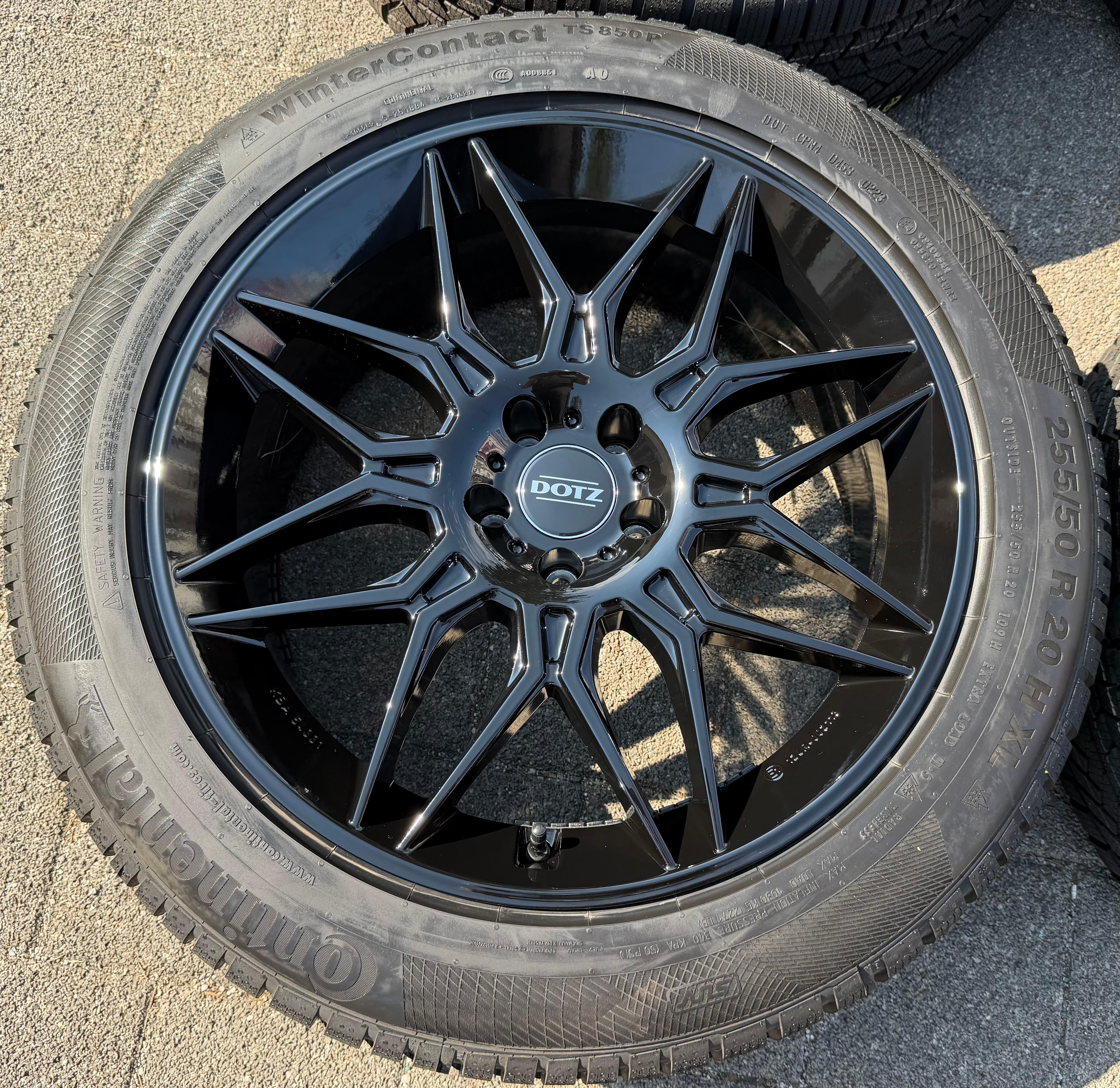 4 Alu 20" Winterräder Audi E-Tron Q8 GEN Q7 II 255/50R20 109H Continental