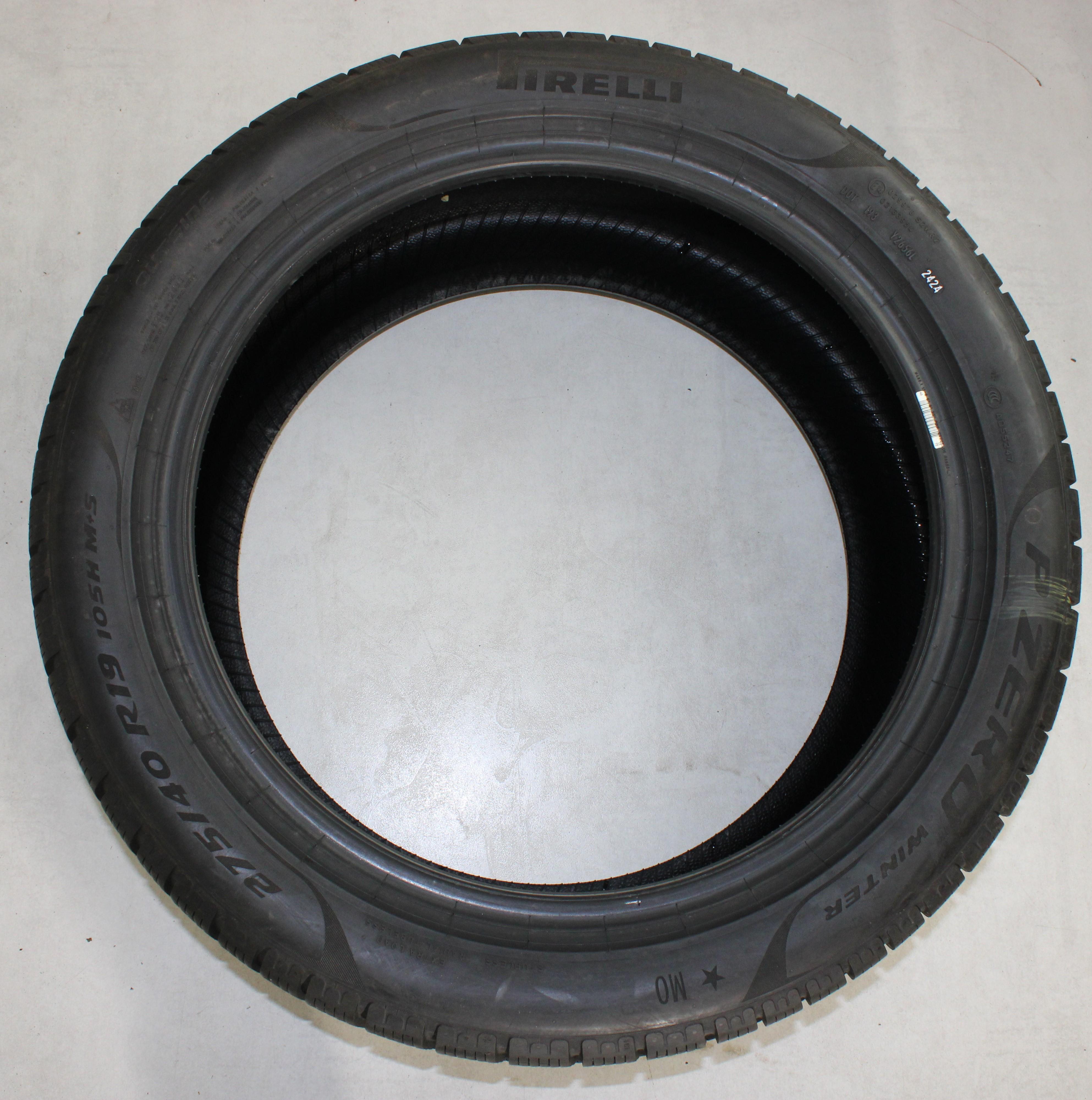 1 x 275/40R19 105H Winterreifen Pirelli Pzero Winter MO* 6-7mm 2024