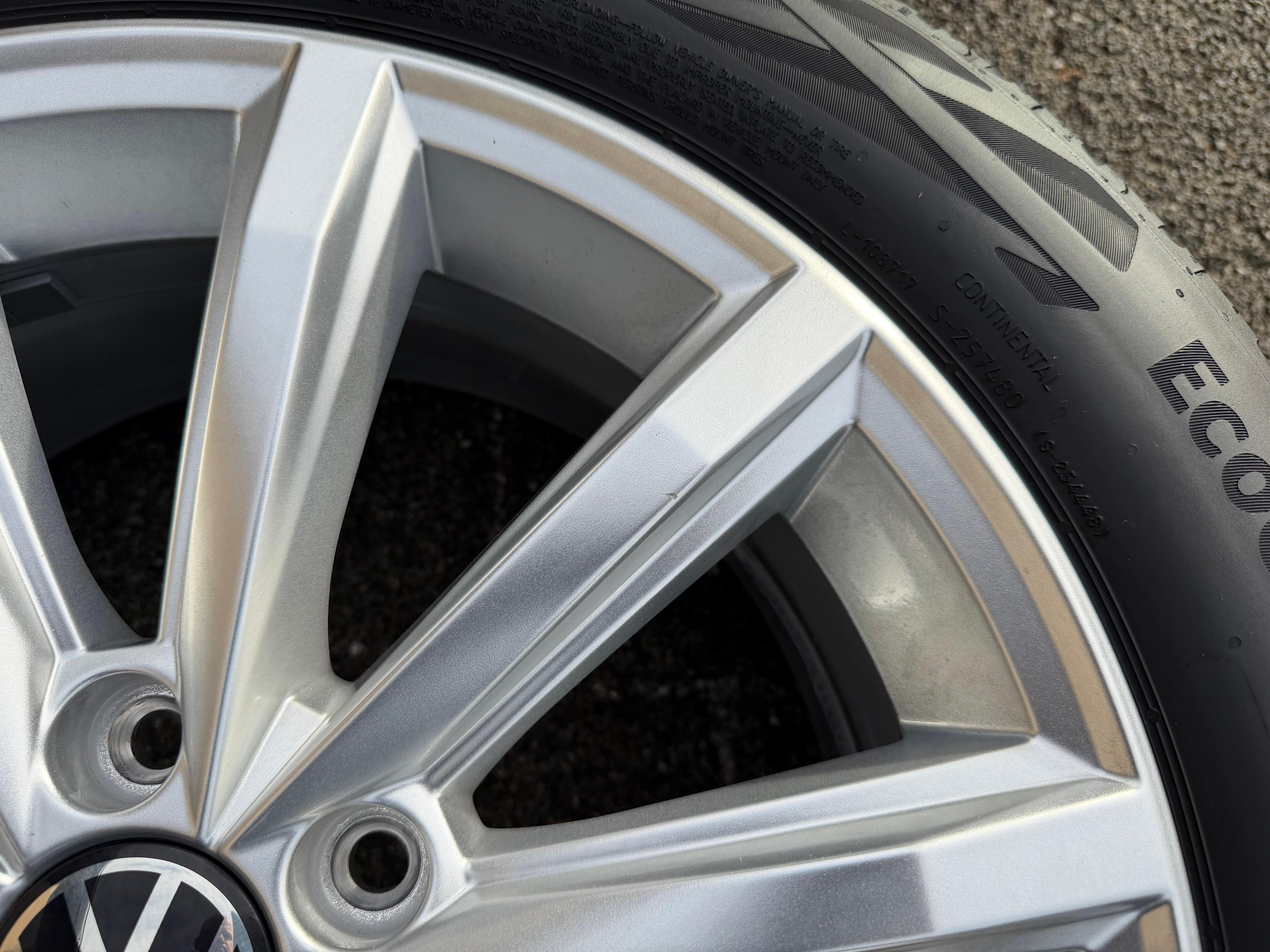 4 Original 17" Alu Sommerräder VW Passat 3G B8 B81 3G0601025BP London