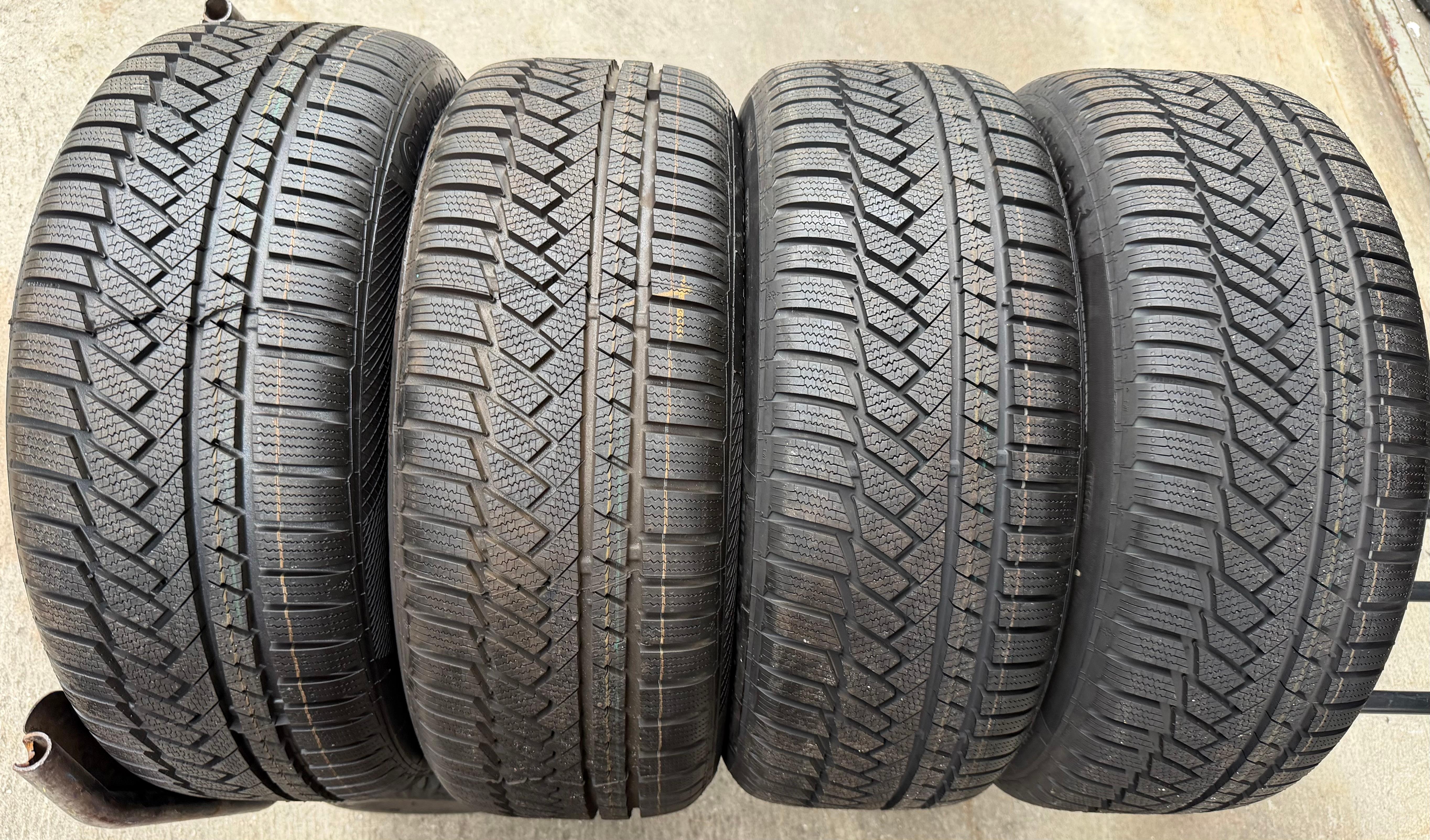4 Original 17" Alu Winterräder Audi A4 B9 8W 8W0601025P 225/50R17 98H Continental