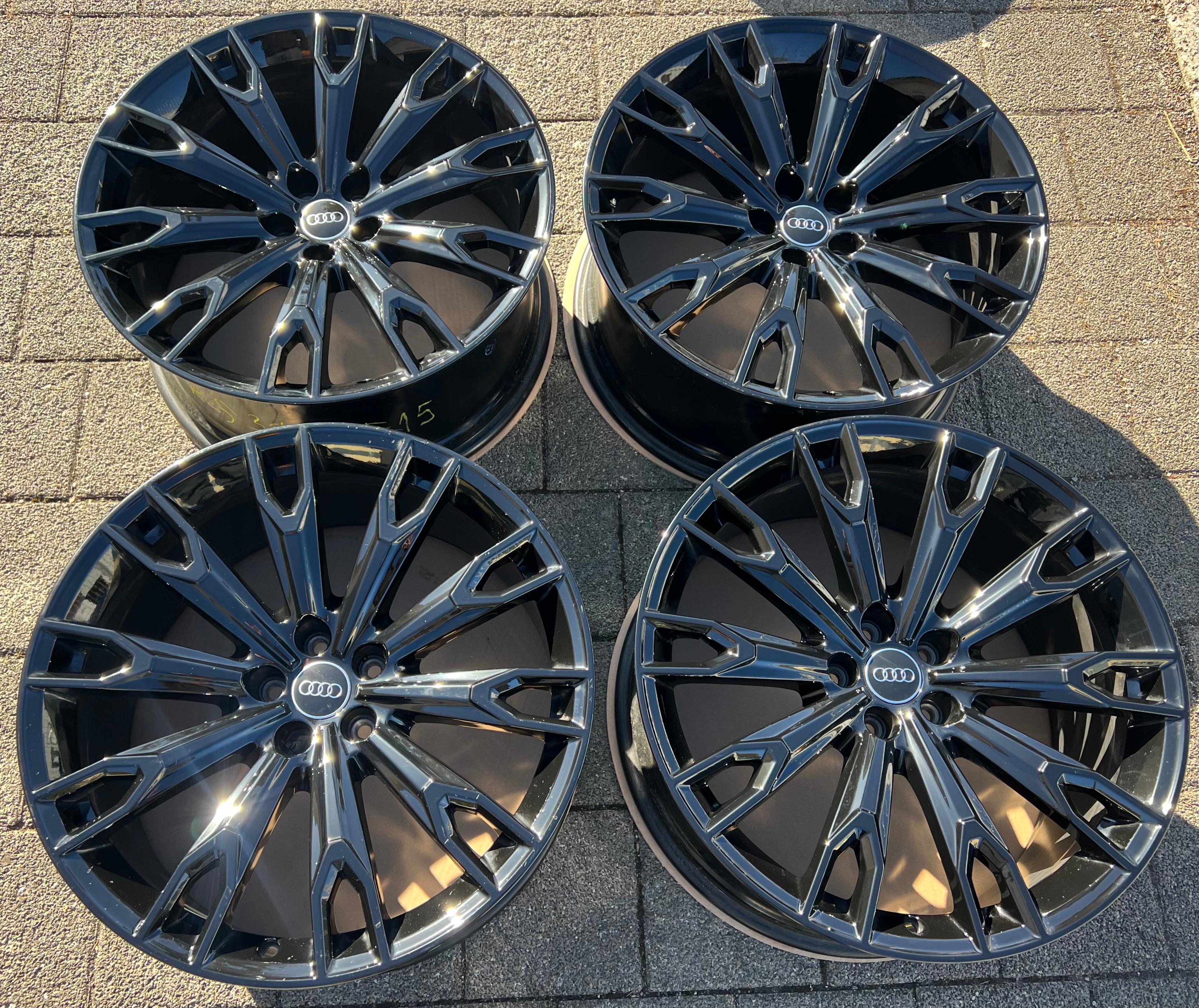 4 ORIGINAL 21" ALUFELGEN AUDI Q7 SQ7 4M 4M0601025CB 9,5x21 ET31 TALEA