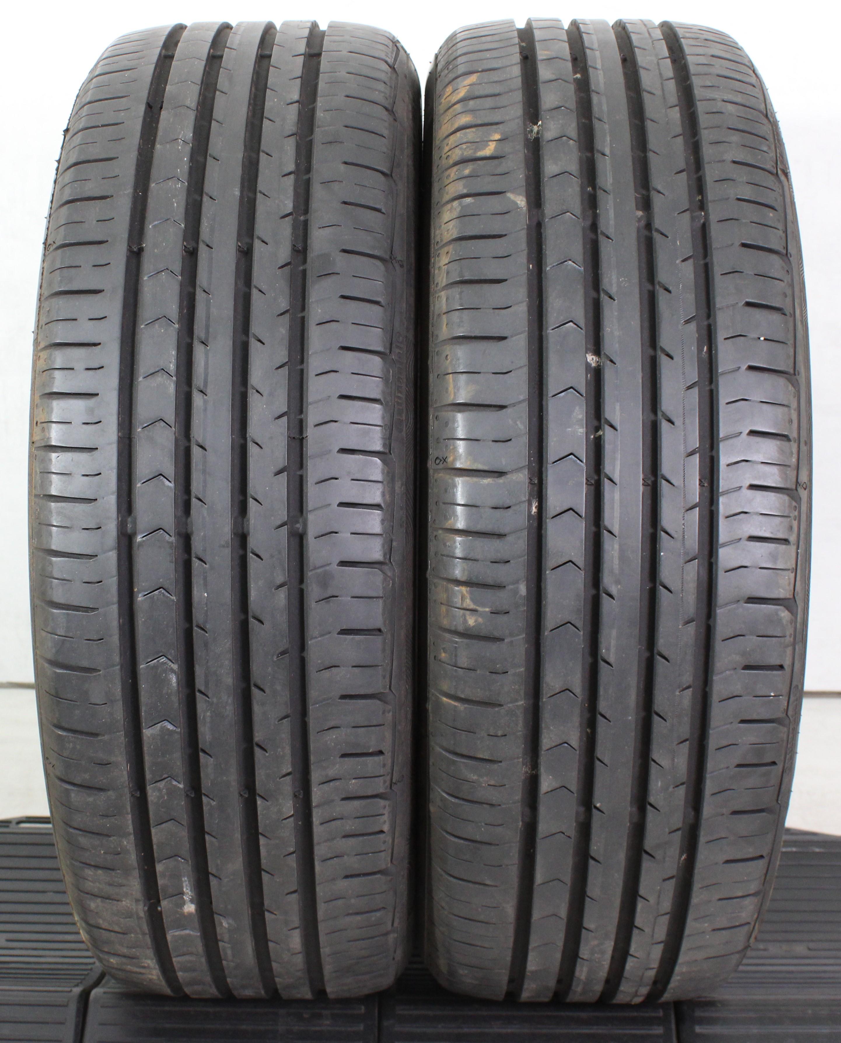 2 x 205/55R17 95V neumáticos de verano Continental Premium Contact 5 6,5-7mm 2015 XL