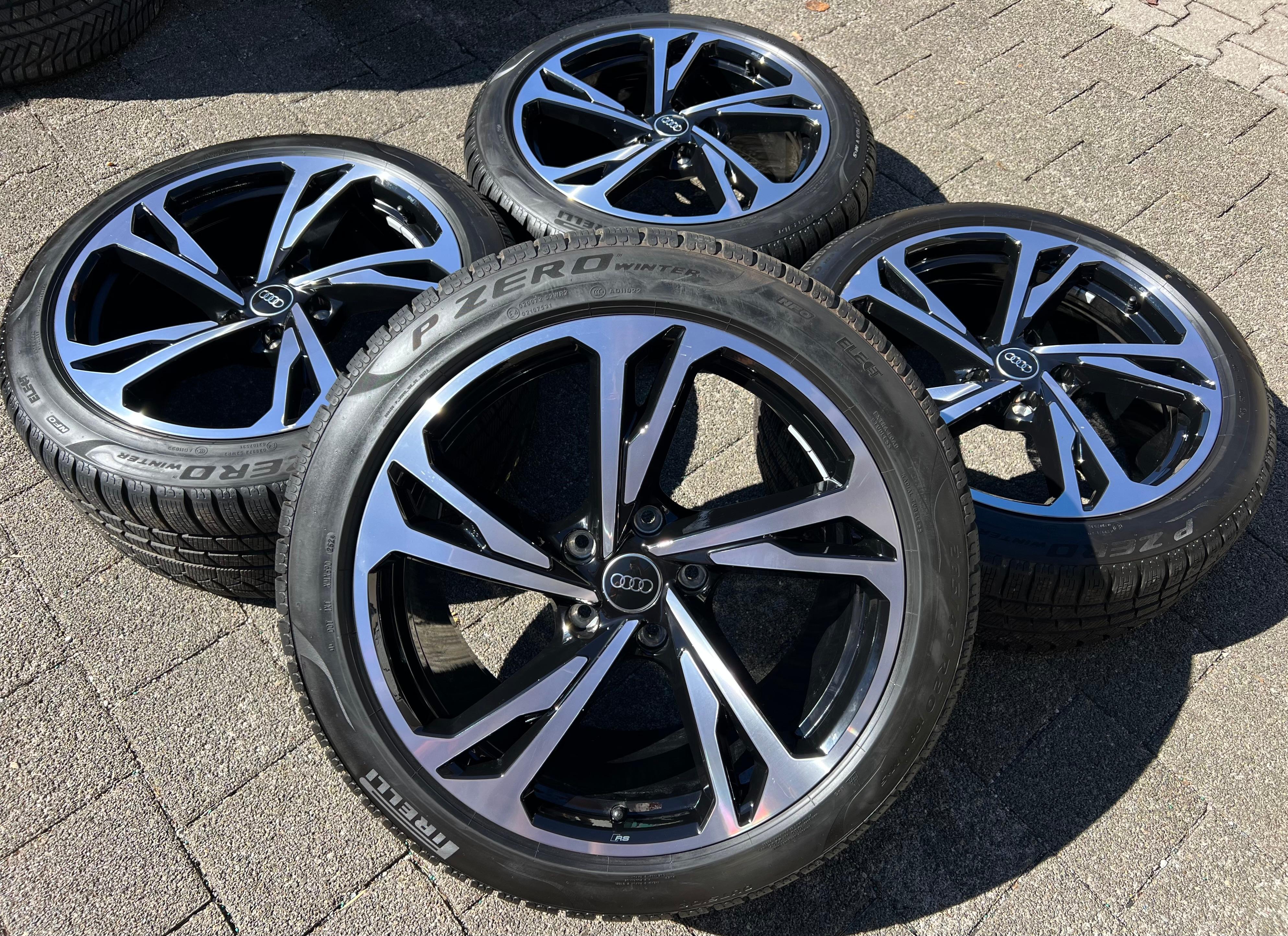 4 ORIGINAL 20" ALU WINTERRÄDER AUDI ETRON E-TRON GT 4J3601025AM 4J3601025AL