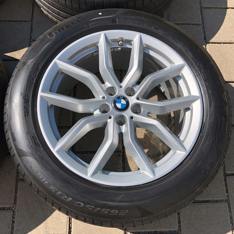 4 ROUES D'ÉTÉ ORIGINALES 19" EN ALUMINIUM BMW X5 G05 X6 G06 STYLING 734