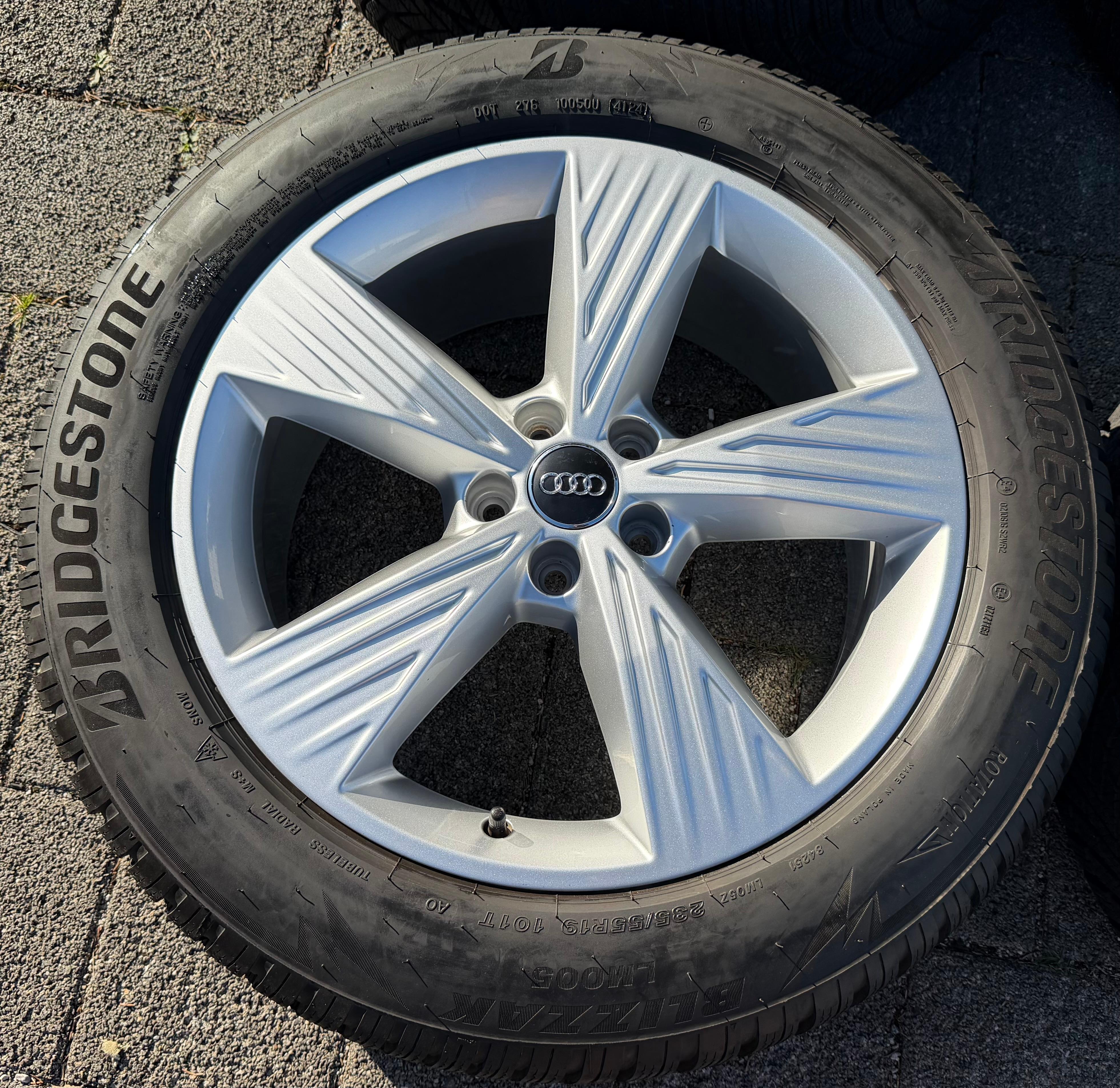 4 Original 19" Alu Winterräder Audi Q4 E-Tron Etron F4B F4N 235/55R19 101T 255/50R19 103T
