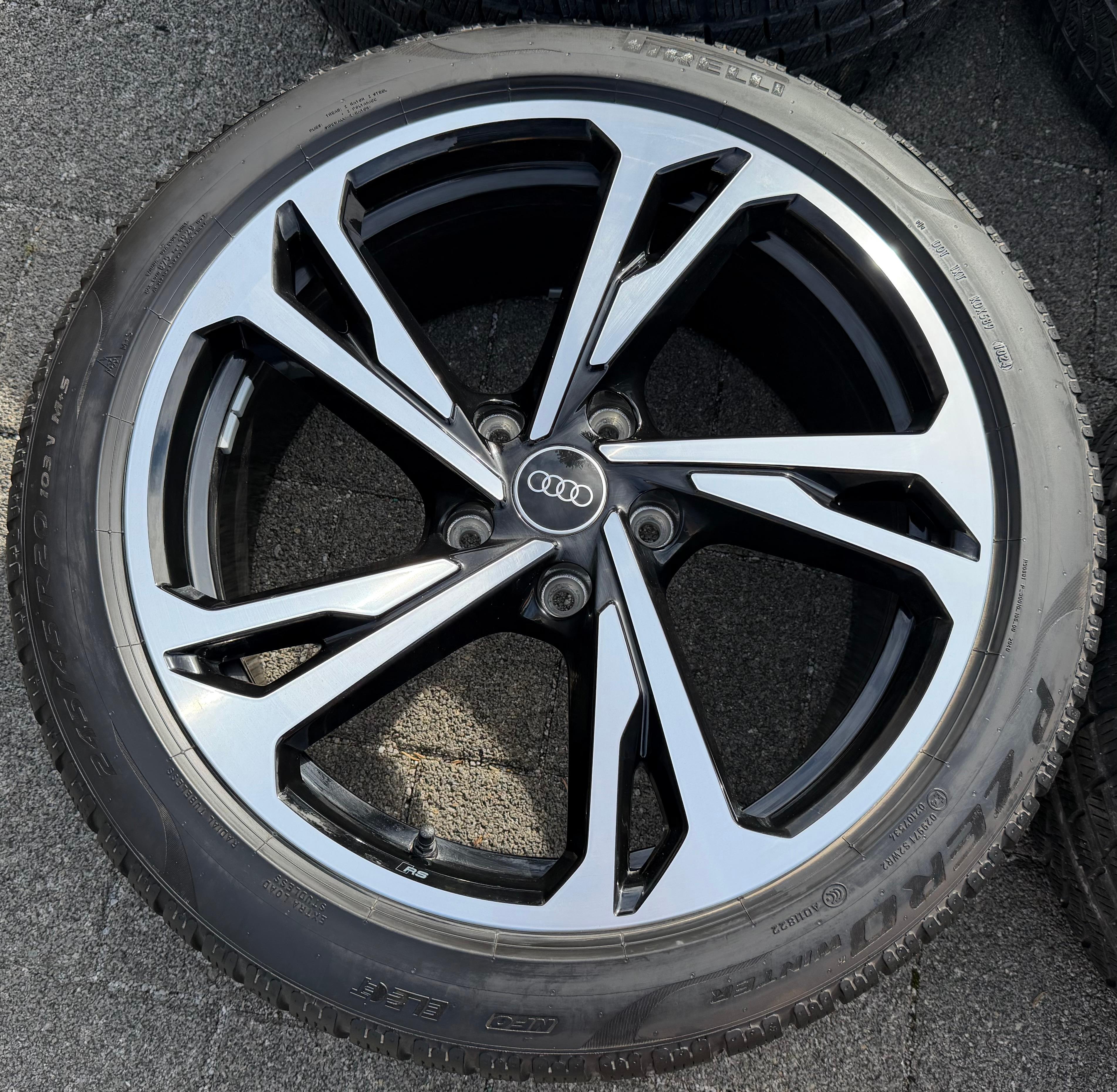 4 ORIGINAL 20" ALU WINTERRÄDER AUDI ETRON E-TRON GT 4J3601025AM 4J3601025AL