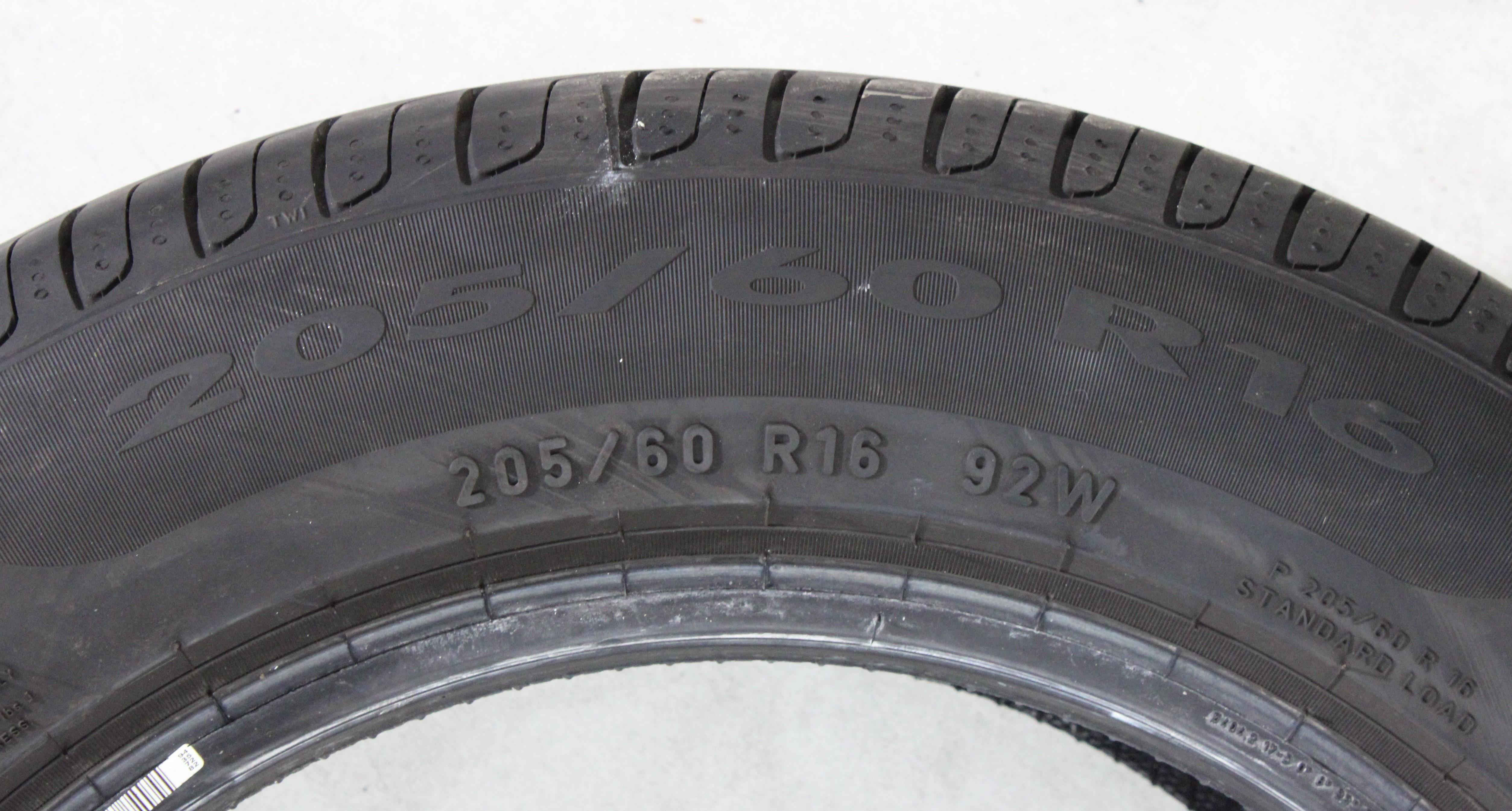 1 x 205/60R16 92W Sommerreifen Pirelli Cinturato P7 * Runflat 7-7,5mm 2025