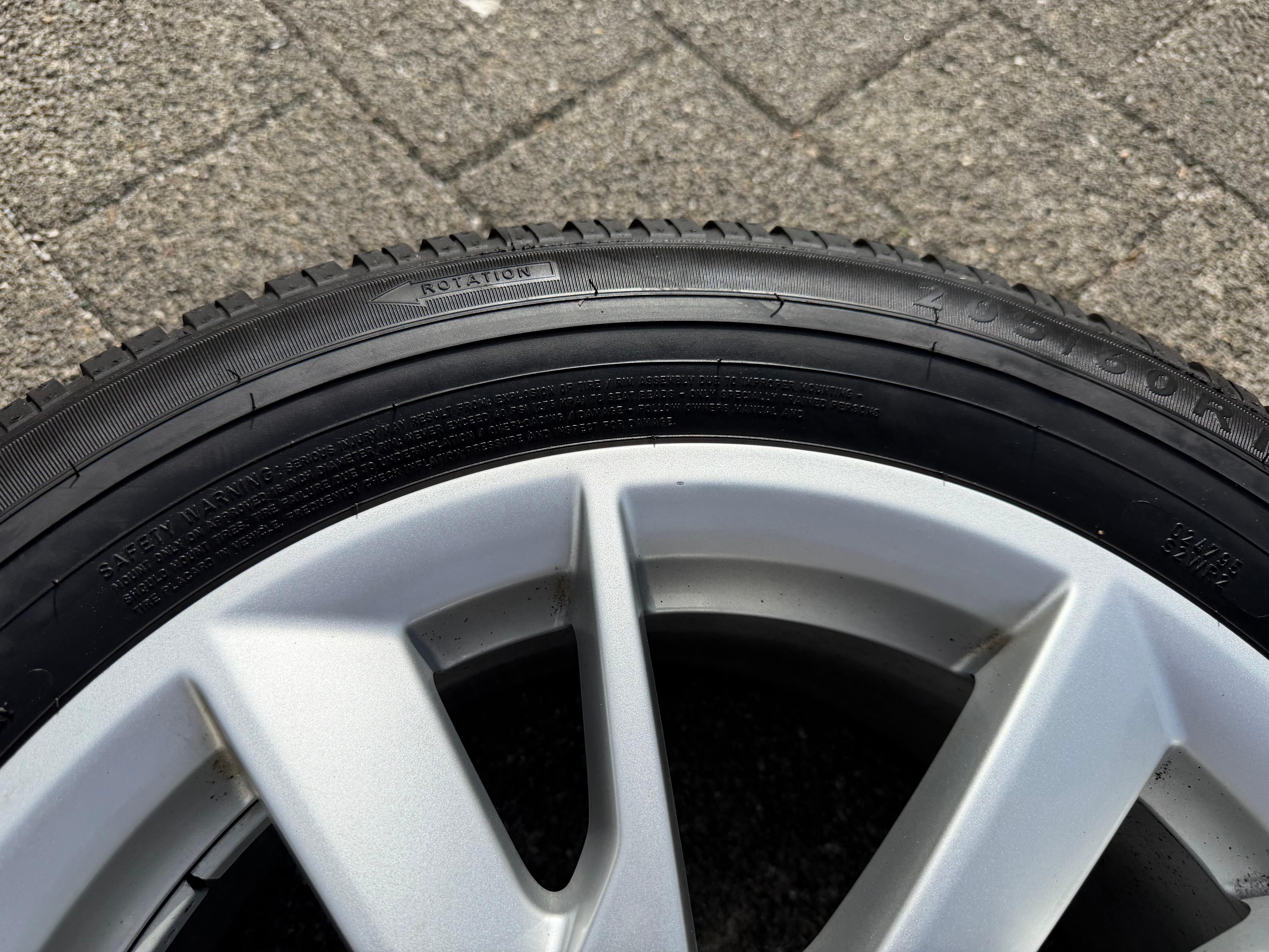 4 cerchi in lega originali da 16" per Audi A4 8W B9 8W0601025B 7x16 ET35