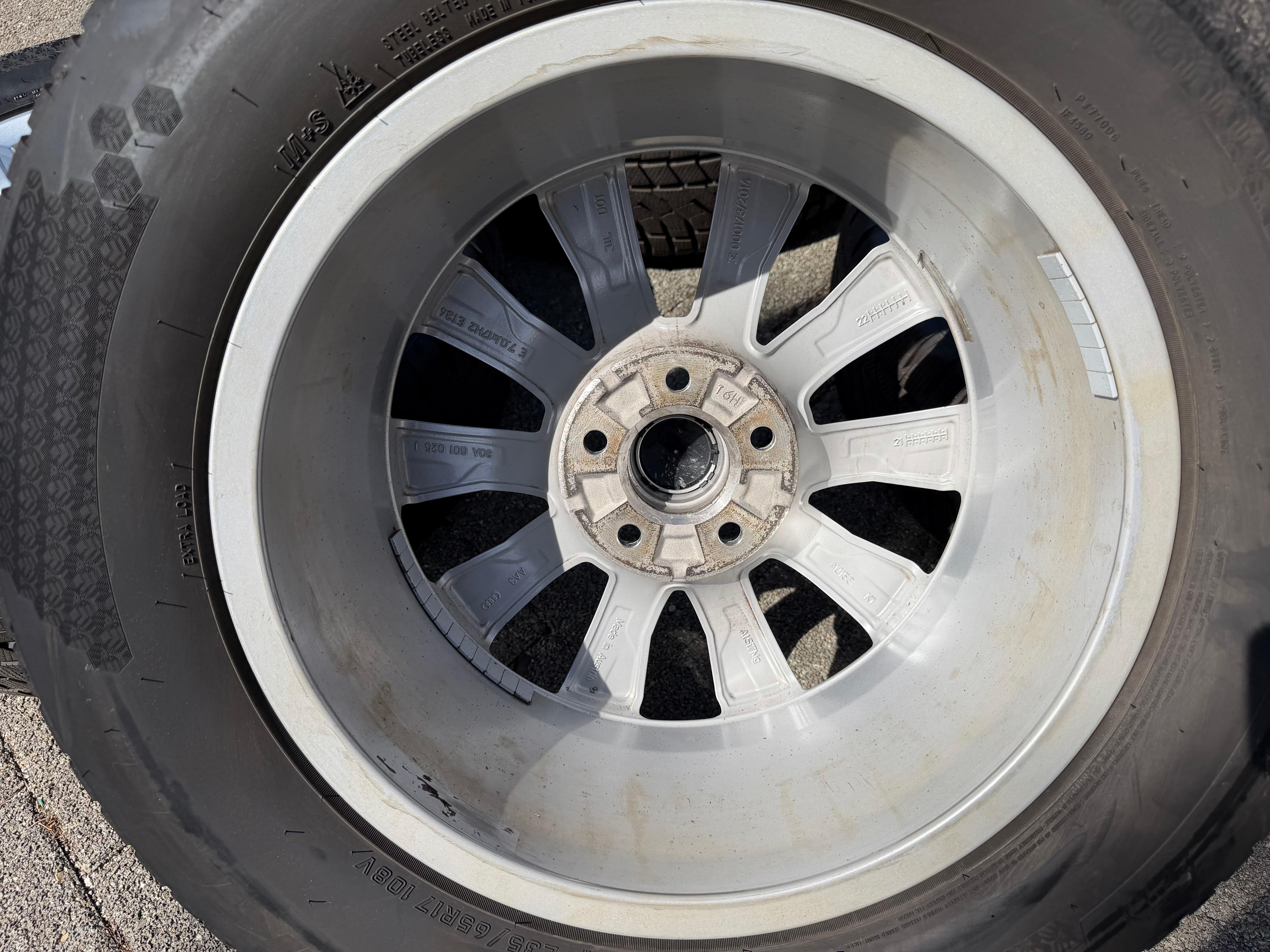 4 Original 17" Alu Winterräder Audi Q5 FY 80A601025J 7x17 ET34 235/65R17 108V 2025