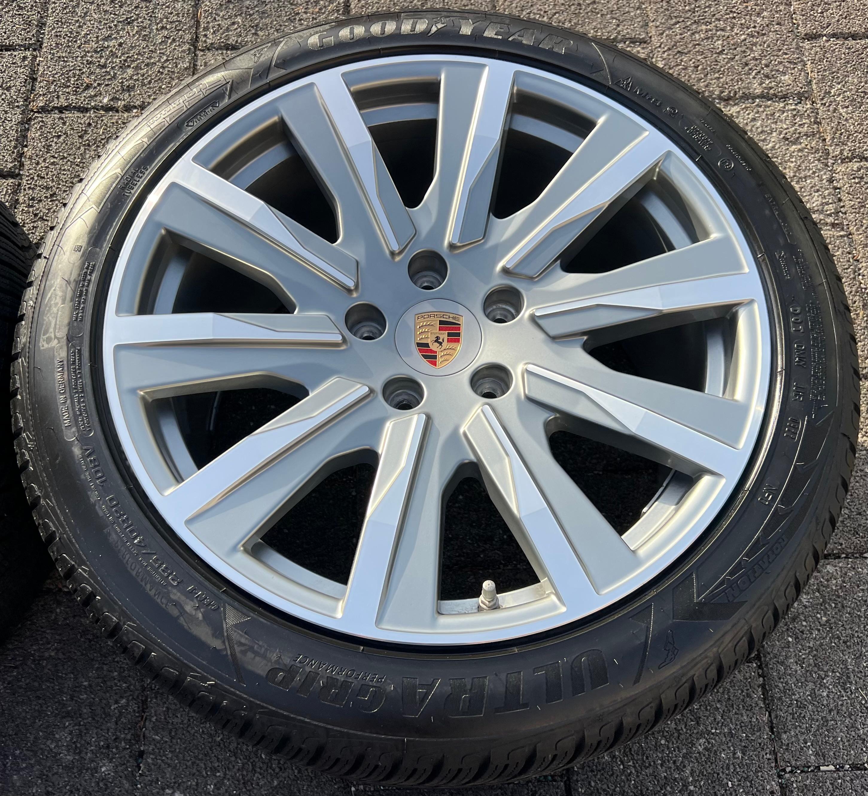 4 ORIGINAL 20" ALU WINTERRÄDER PORSCHE TAYCAN TEQUIPMENT RDKS FREIHAUS