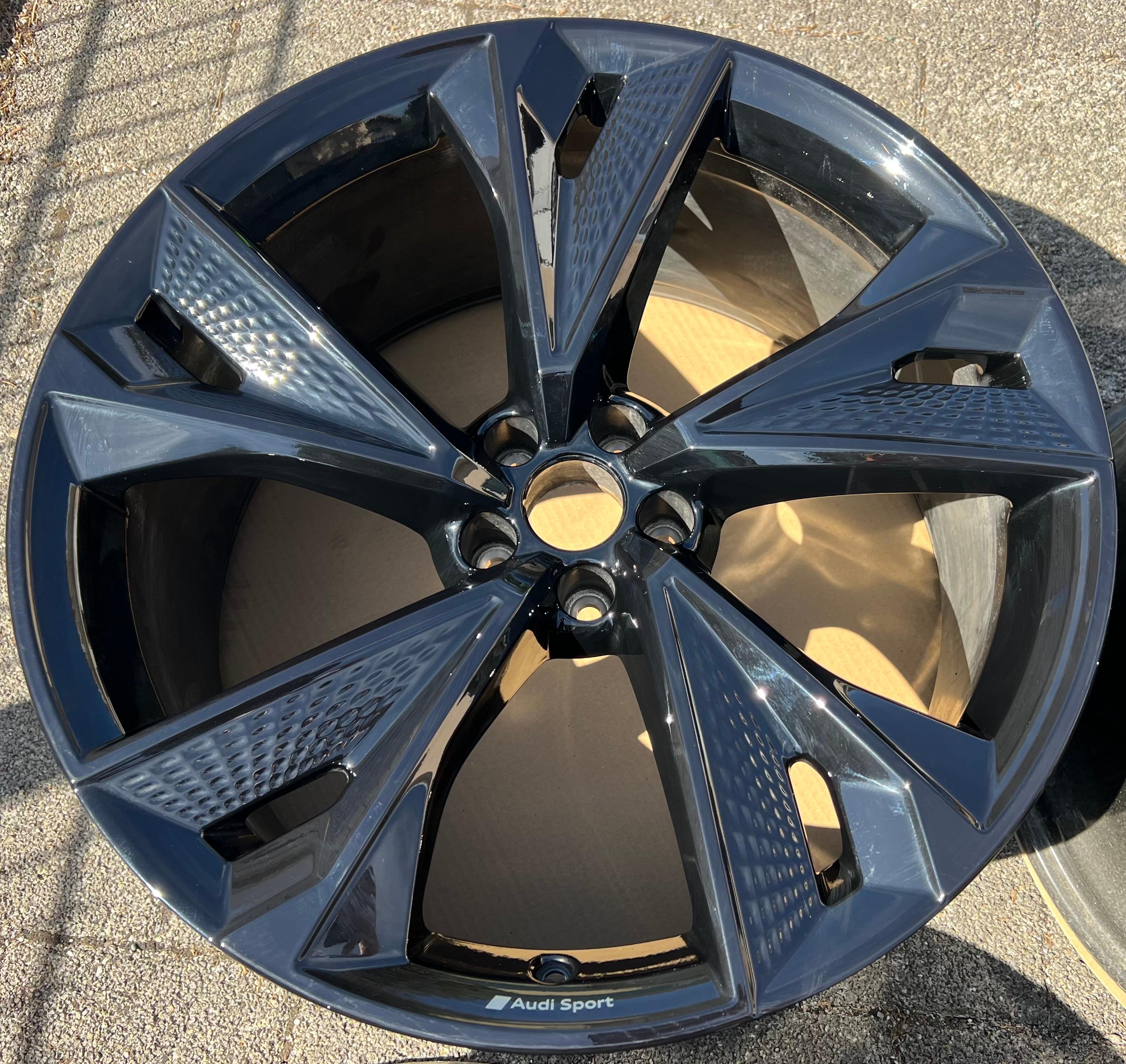 4 ORIGINELE 22" aluminium velgen AUDI RS6 RS7 4K F2 C8 3 4K0601025BC 10,5x22 ET19