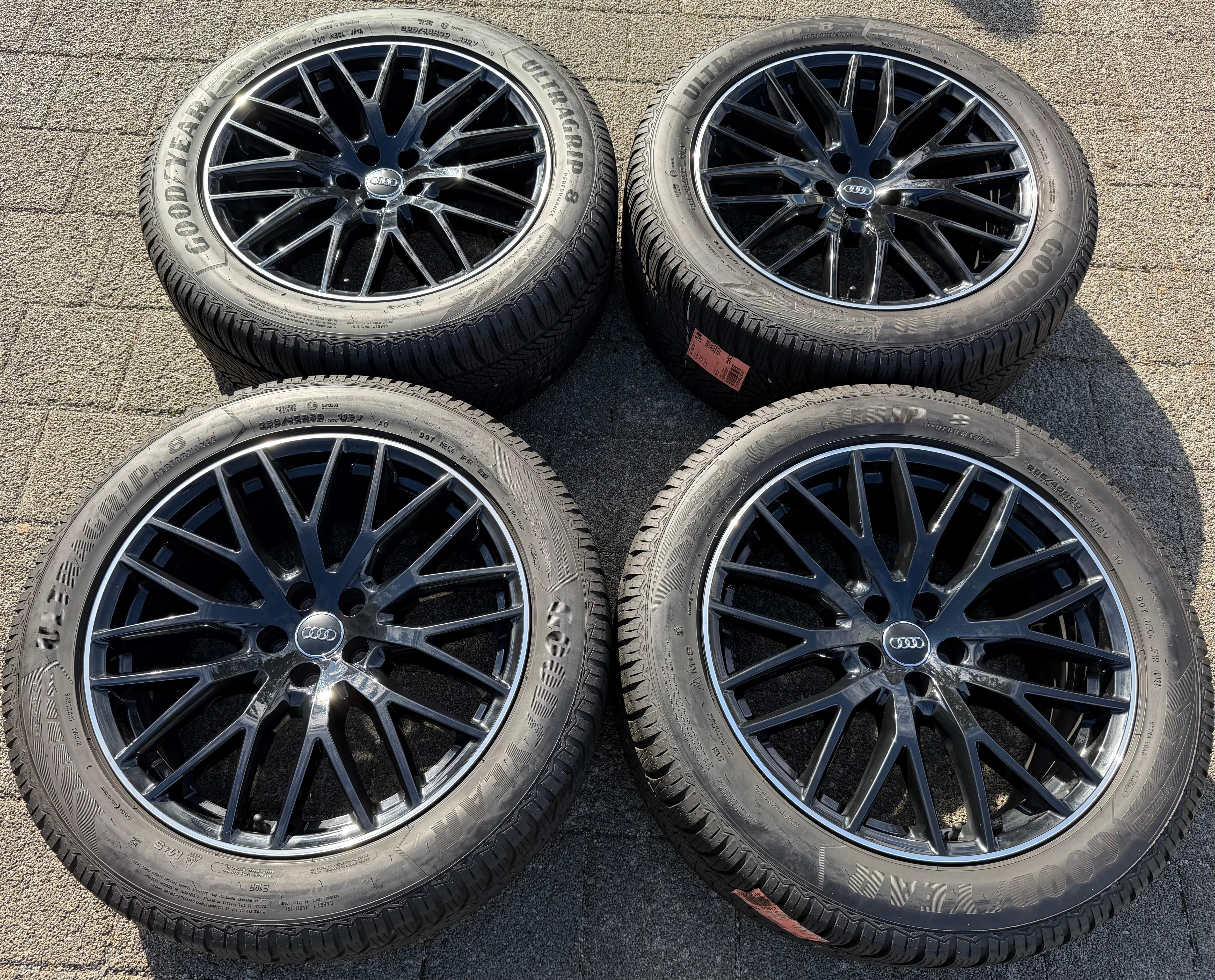 4 Original 20" Alu Winterräder Audi Q7 4M 4M0601025CR 285/45R20 112V Goodyear